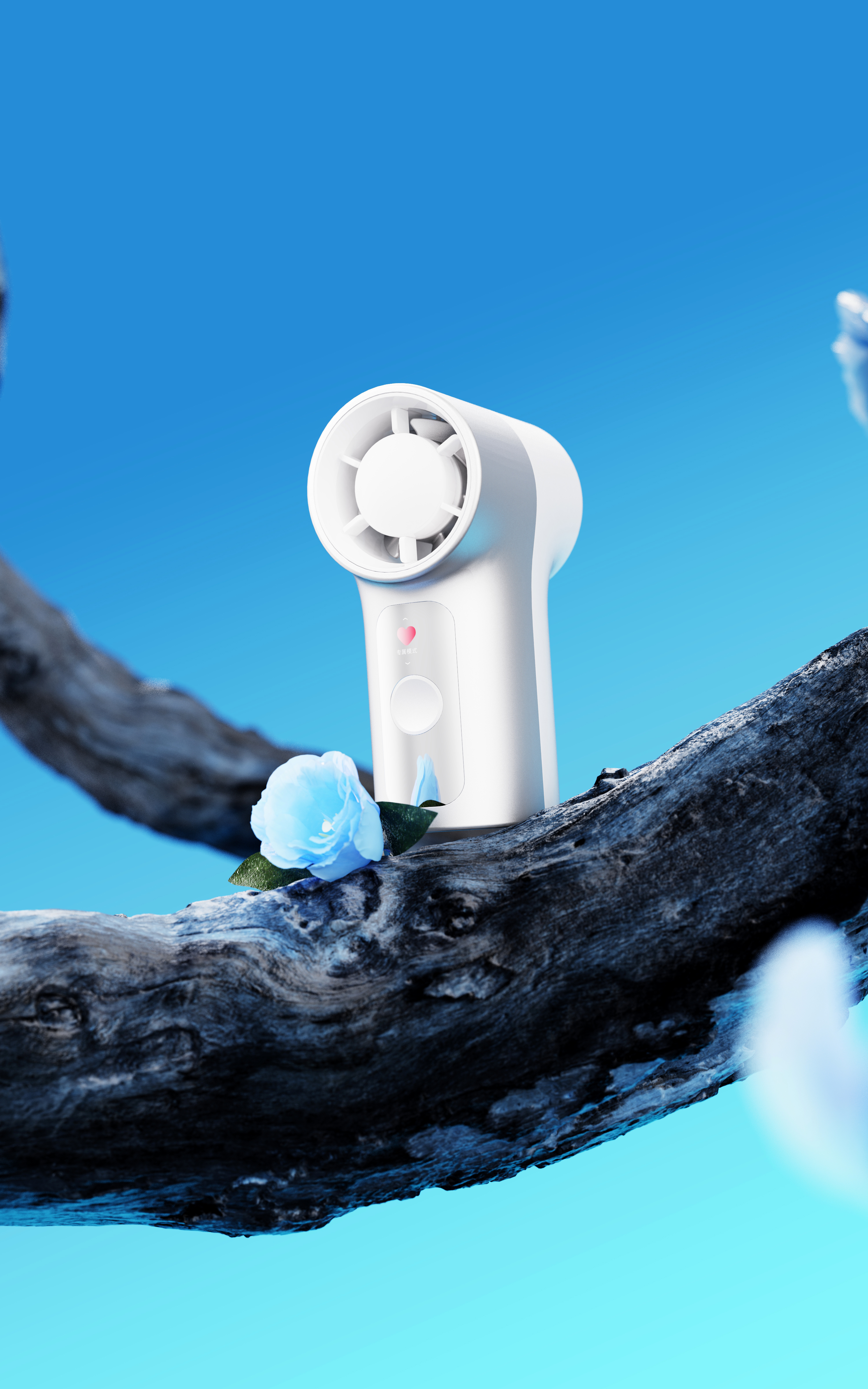 Original design，Industrial / product design，small home appliances，Handheld fan，High-speed small fan，