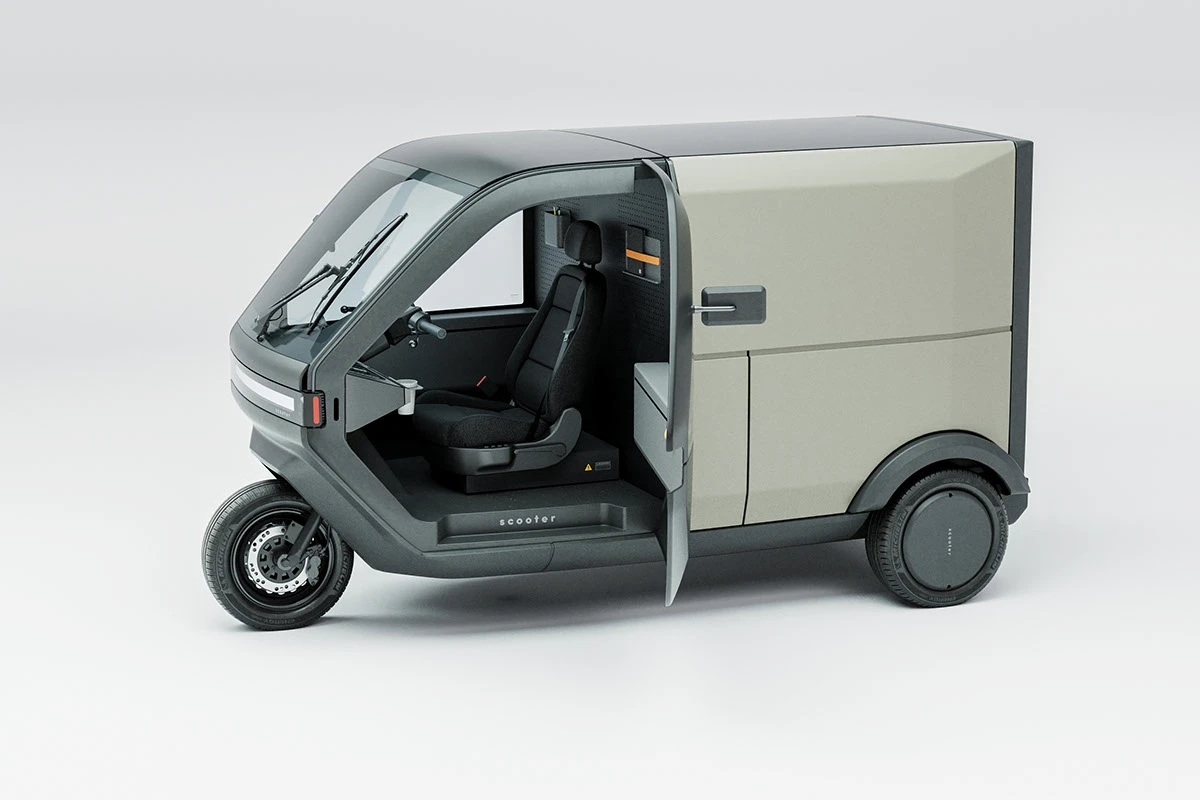 Scooter P-Two，vehicle，automobile，industrial design，