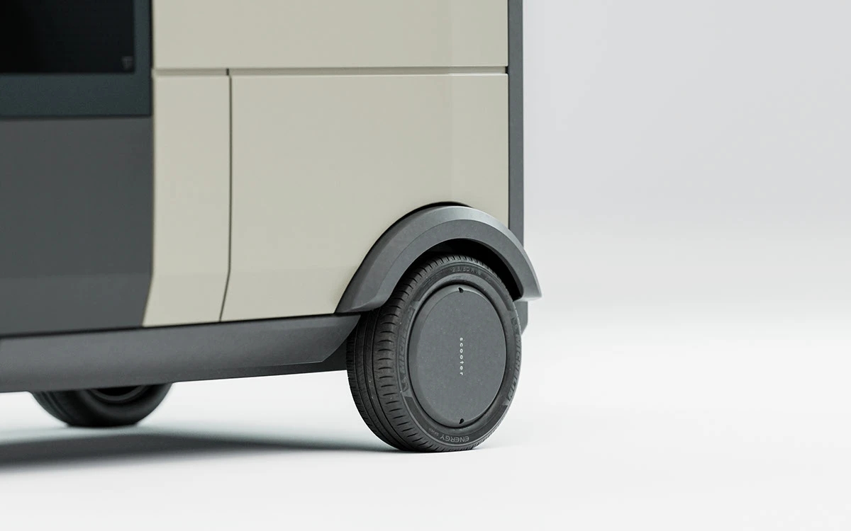 Scooter P-Two，vehicle，automobile，industrial design，