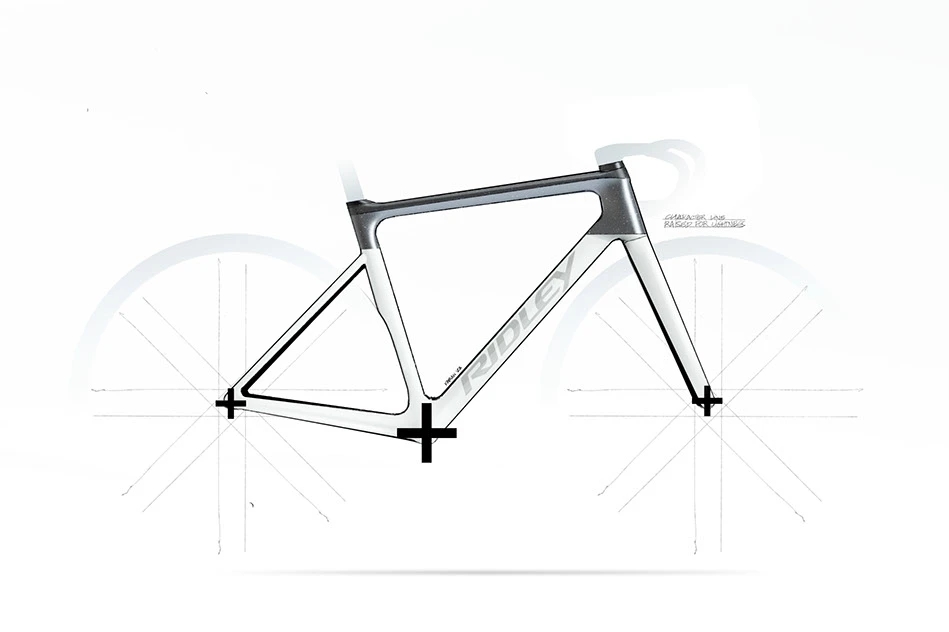 RIDLEY Falcn RS，Race Bicycle，vehicle，industrial design，