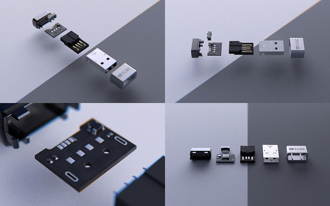 flirc，USB receiver，c4d，