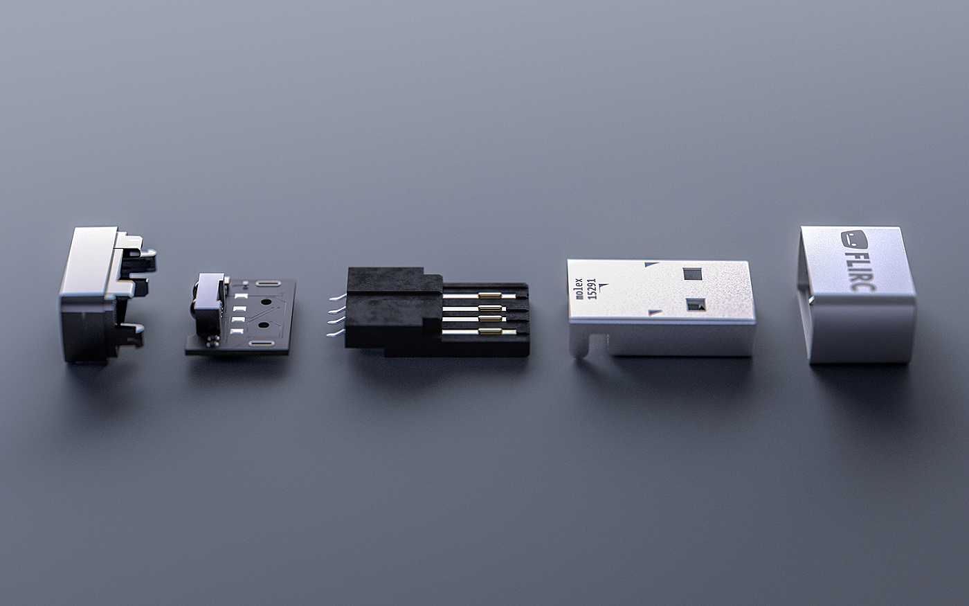 flirc，USB receiver，c4d，