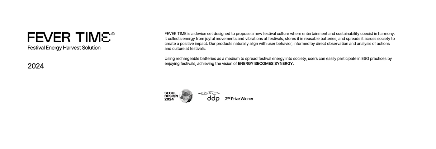 FEVER T! ME，Festival Energy Harvesting Solutions，Brand design，Creative guidance，
