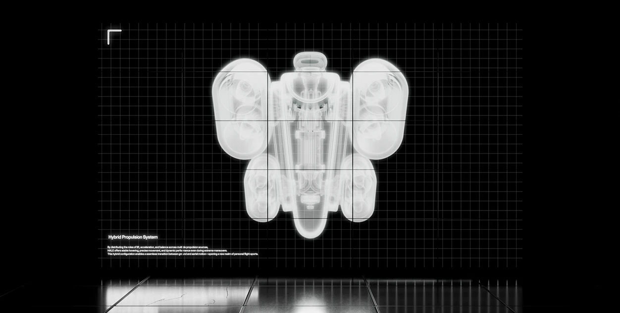 Hale，Flight device，conceptual design，originality，