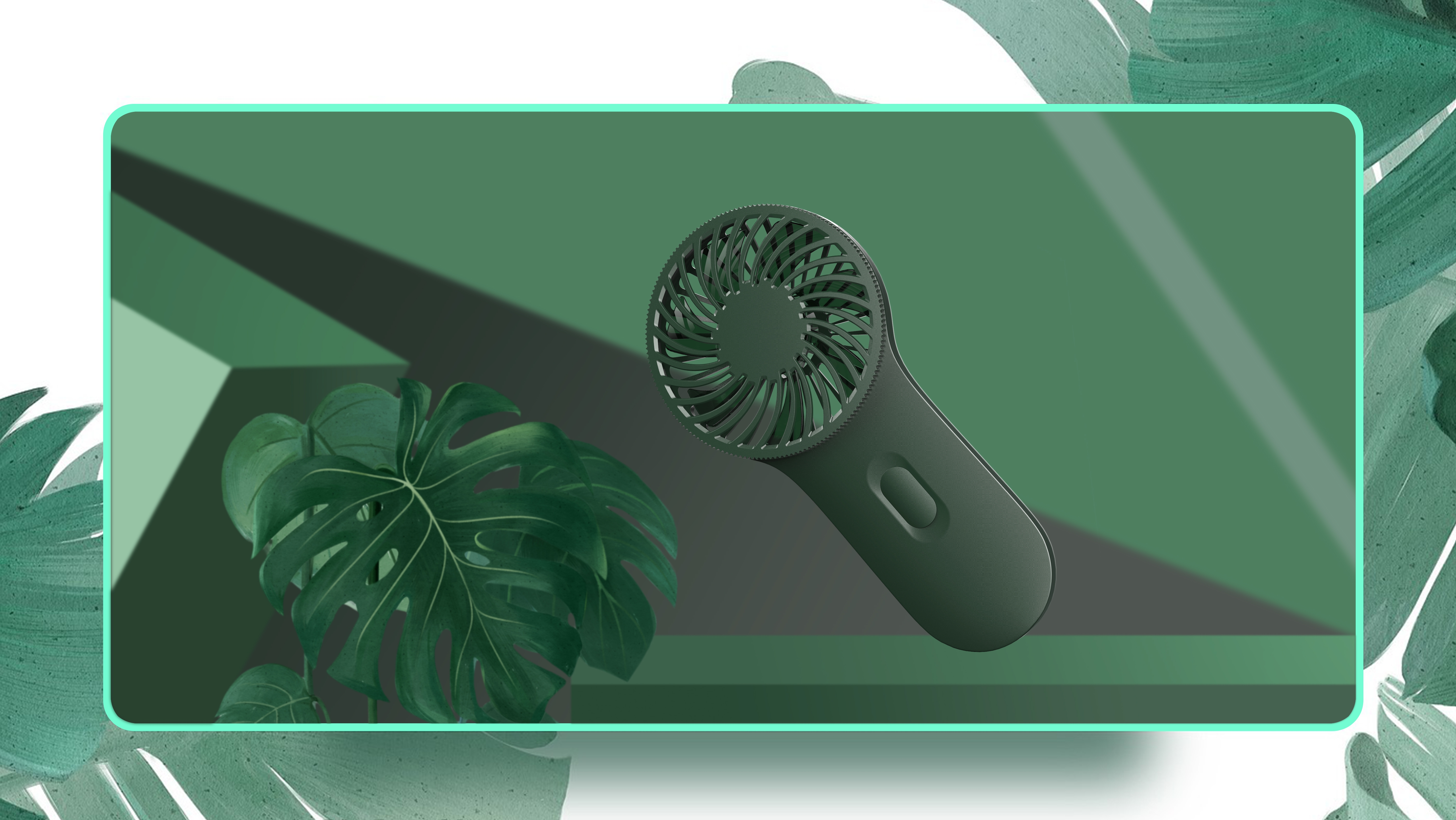 like a breath of fresh air，portable，Small fan，Summer Coolness，