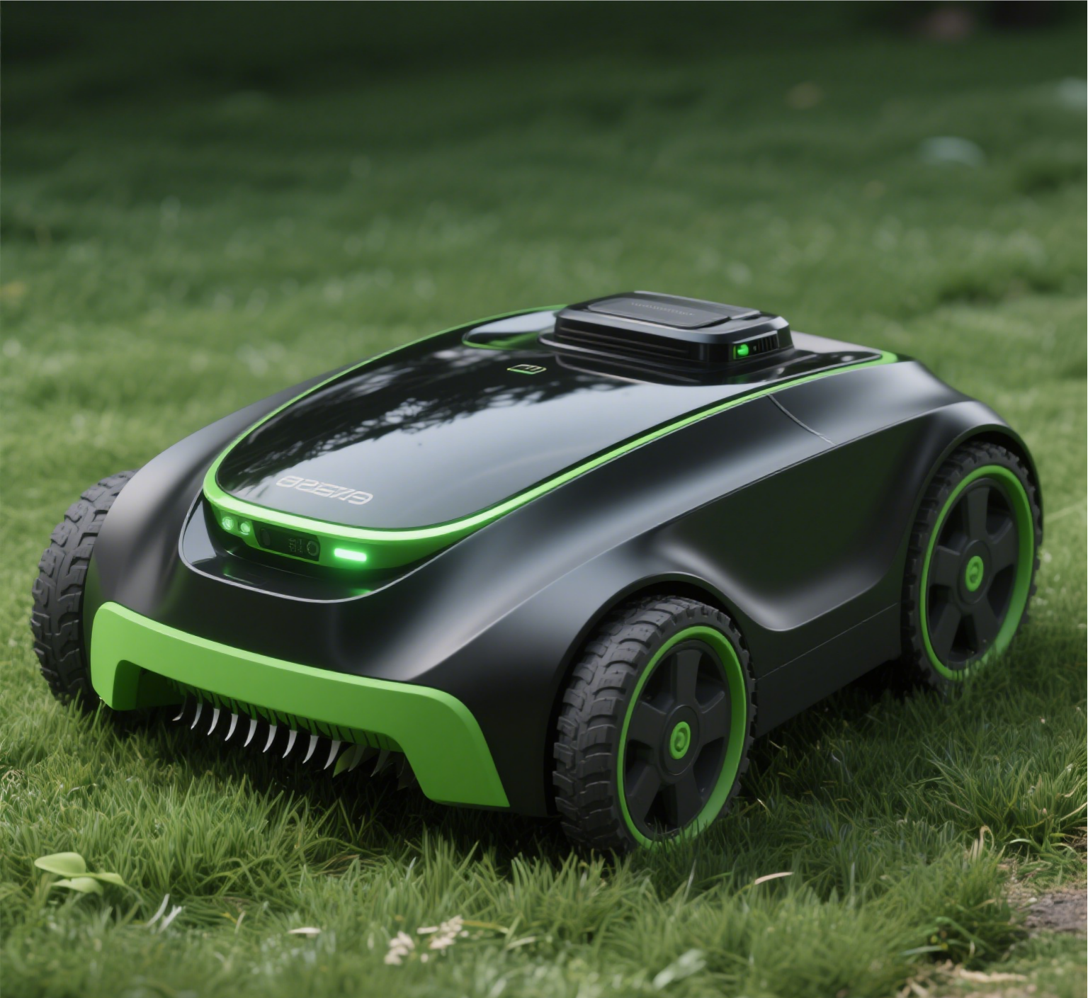 Smart lawn mower appearance，