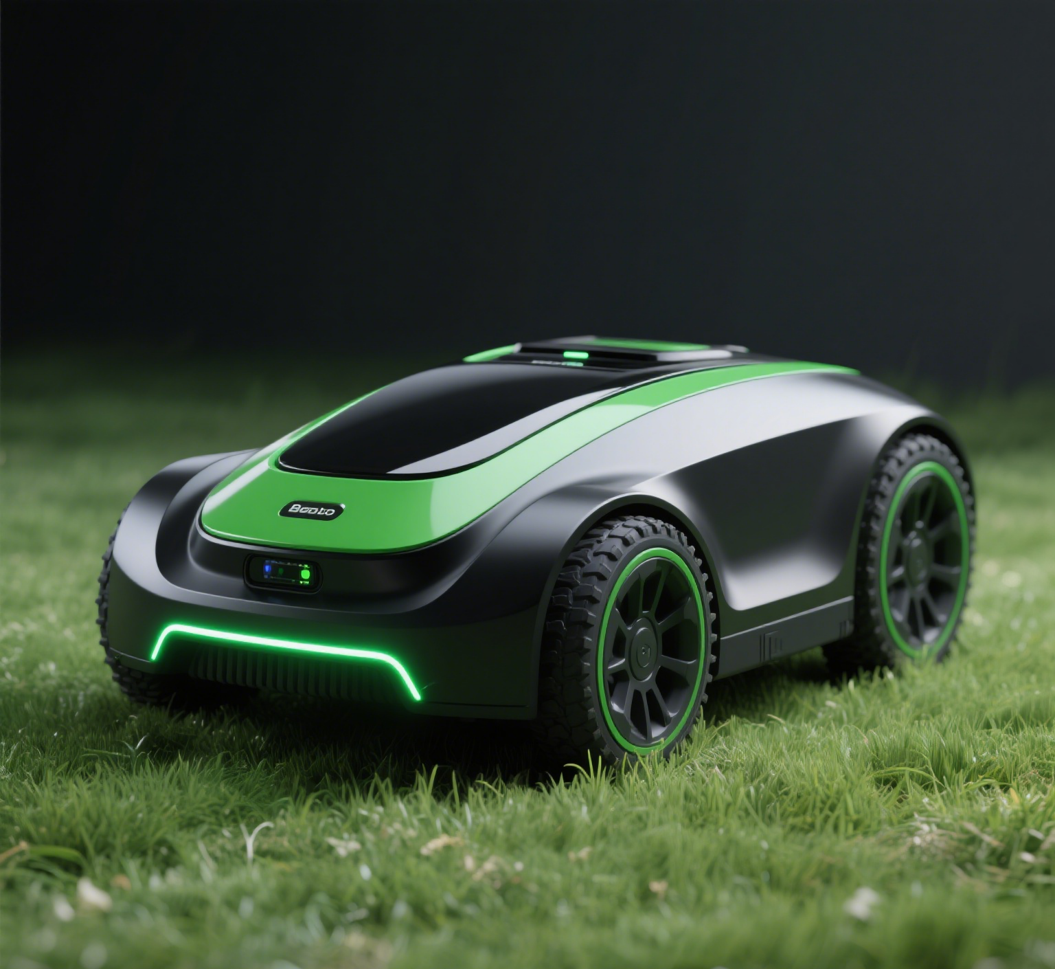 Smart lawn mower appearance，