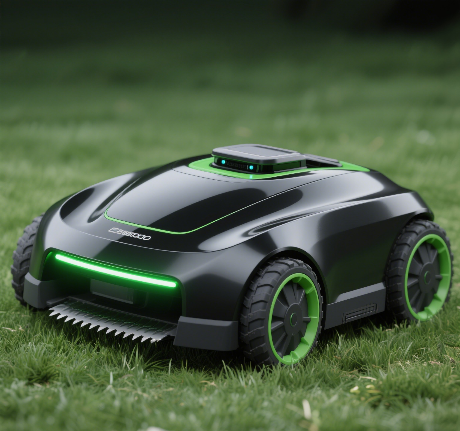 Smart lawn mower appearance，