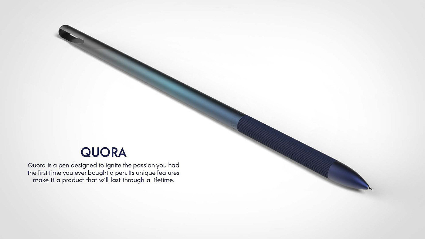 Quora，笔，智能锁，便携，
