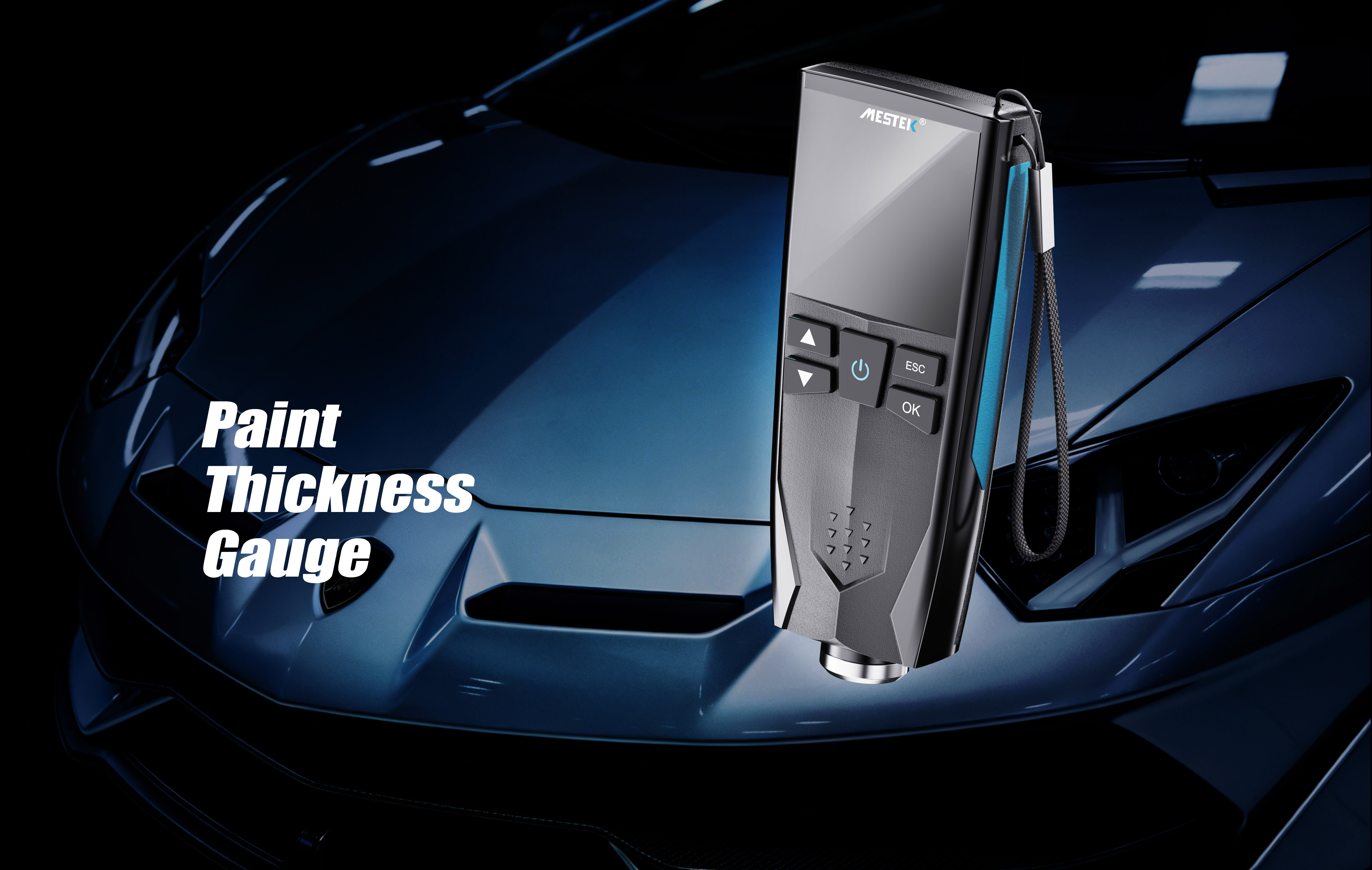 Paint thickness gauge，Detector，Appearance design，Tools Products，