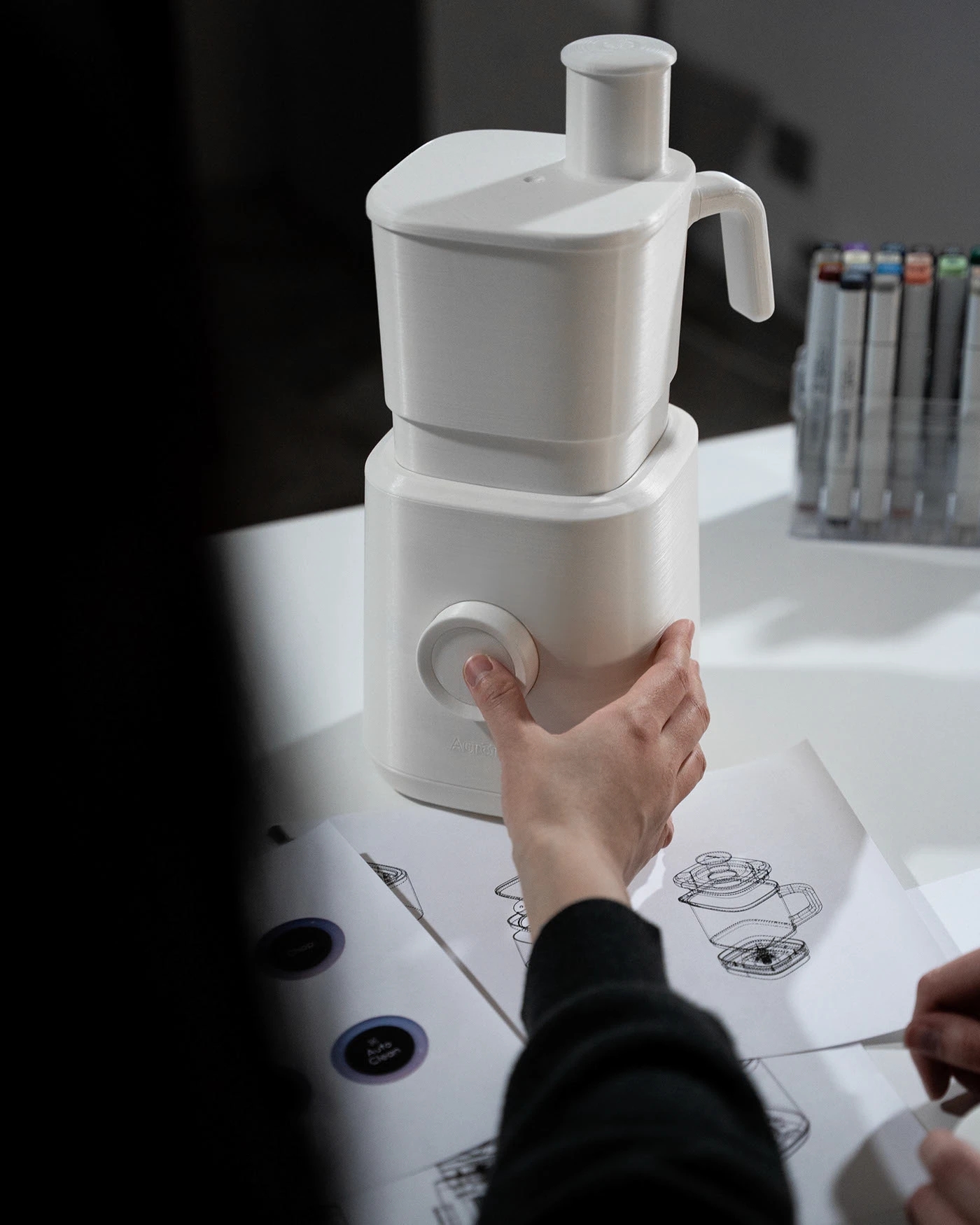 aurora，Kitchen appliances，small home appliances，Intelligent mixer，