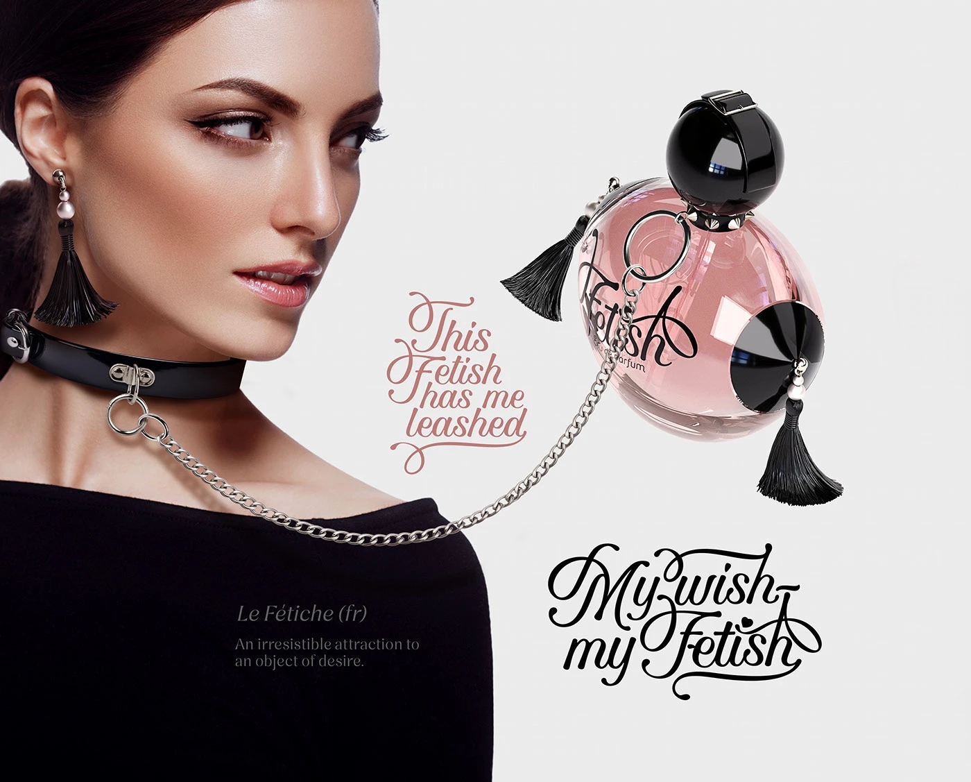 Fetish，Perfume packaging，Brand promotion，packing design，