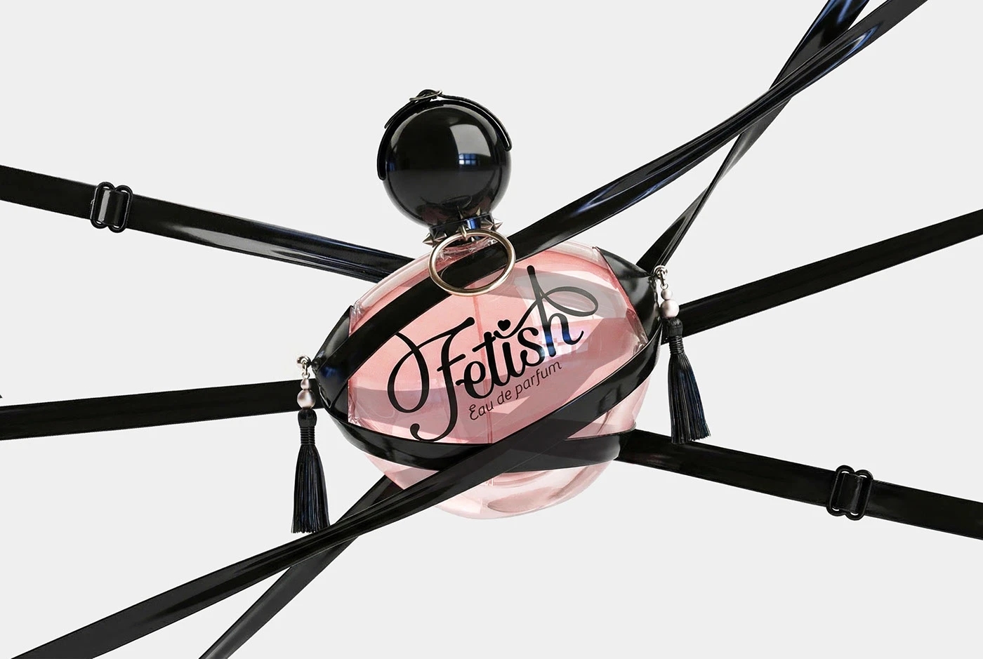 Fetish，Perfume packaging，Brand promotion，packing design，
