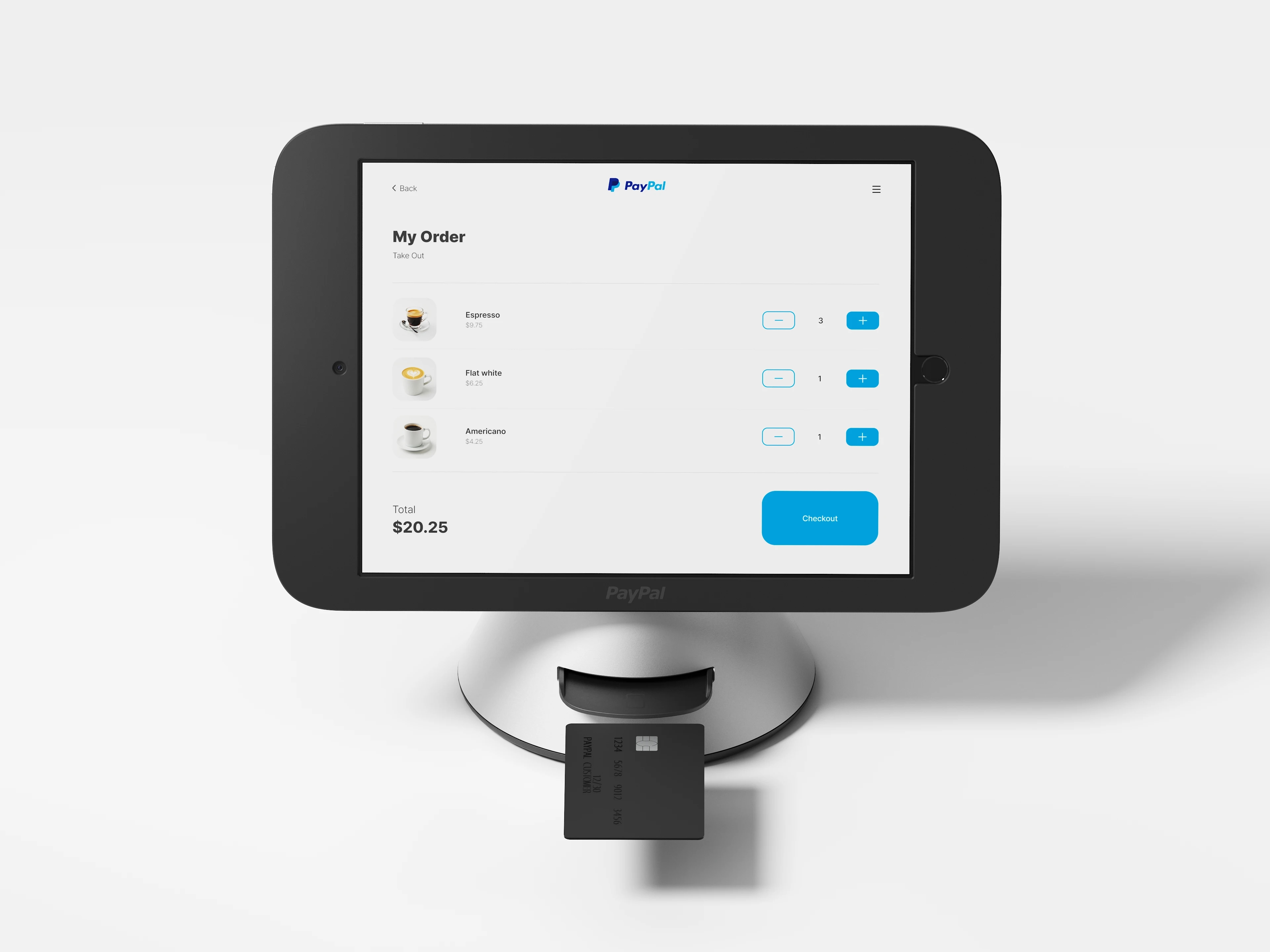 PayPal POS，Digital，Electronics，intelligence，