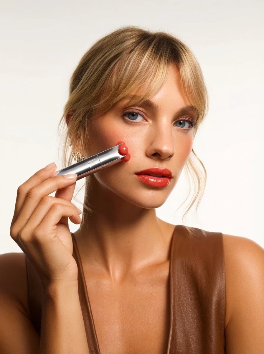 packing，Make-up，Lipstick，Blush，