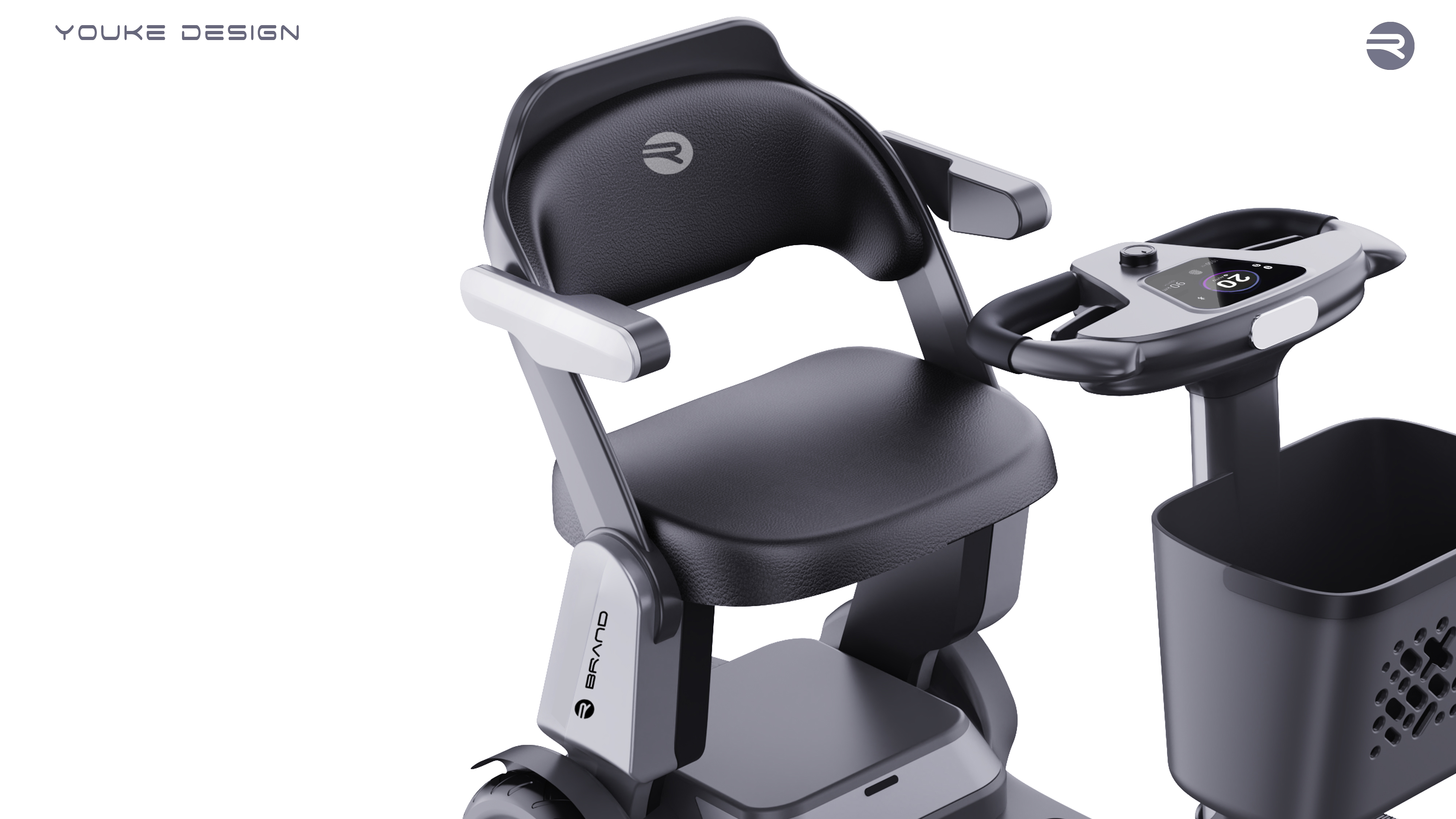 Yongkang Product Design，industrial design，Scooter design，Elderly scooter，Foldable scooter，Good things for city travel，