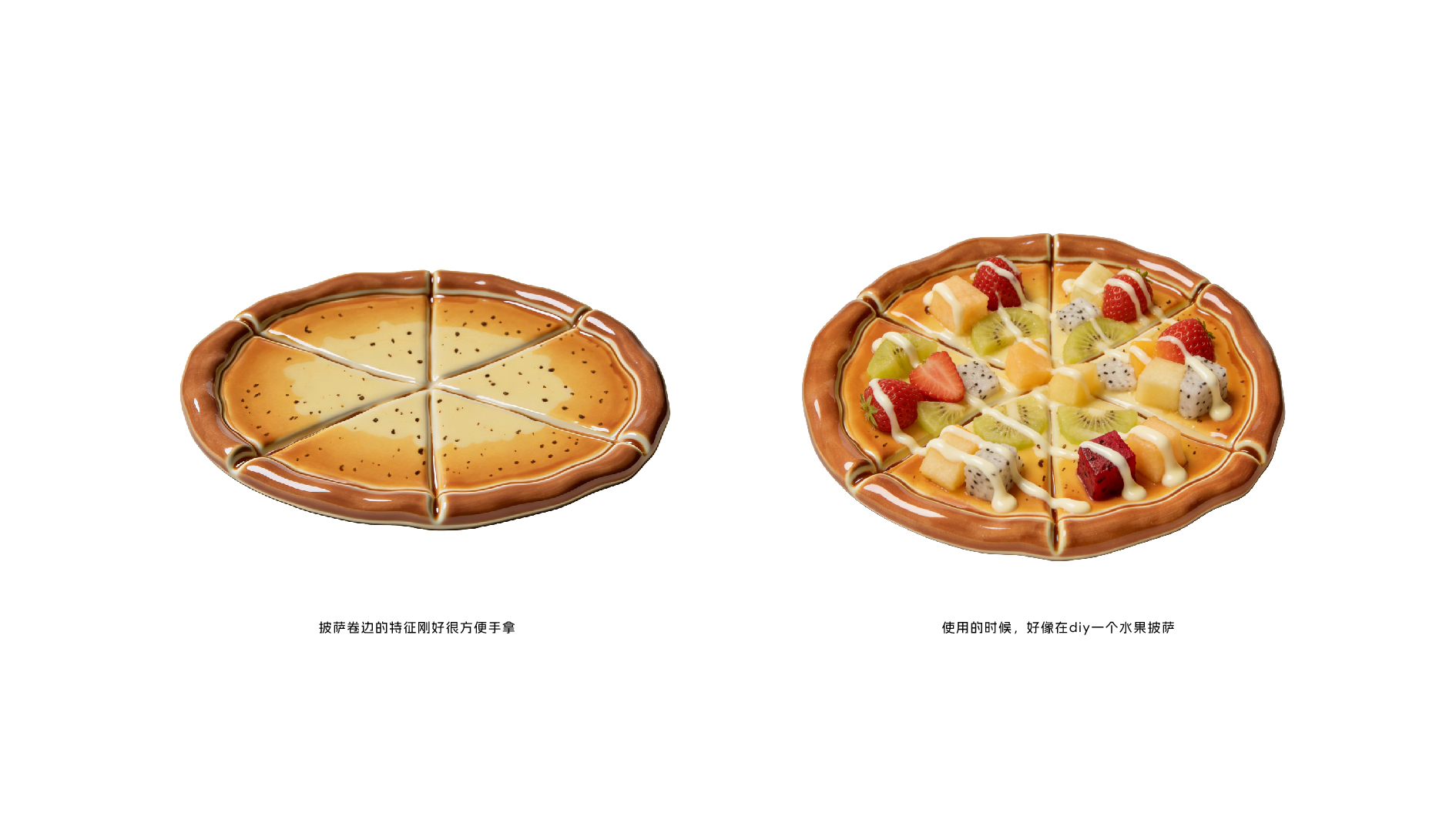 Fruit bowl, porcelain，