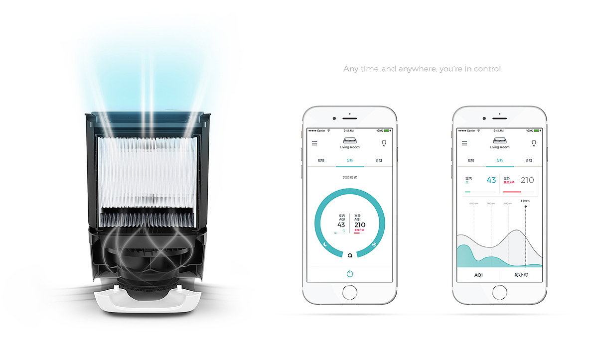 空气净化器，Aeris，2017if，智能，健康，