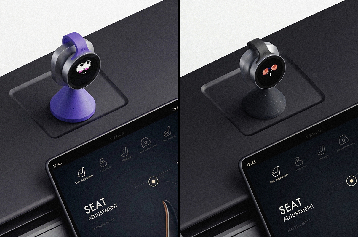 Electronic Badge，Tabletop decoration，Car ornaments，AI Wearable Devices，emotional，