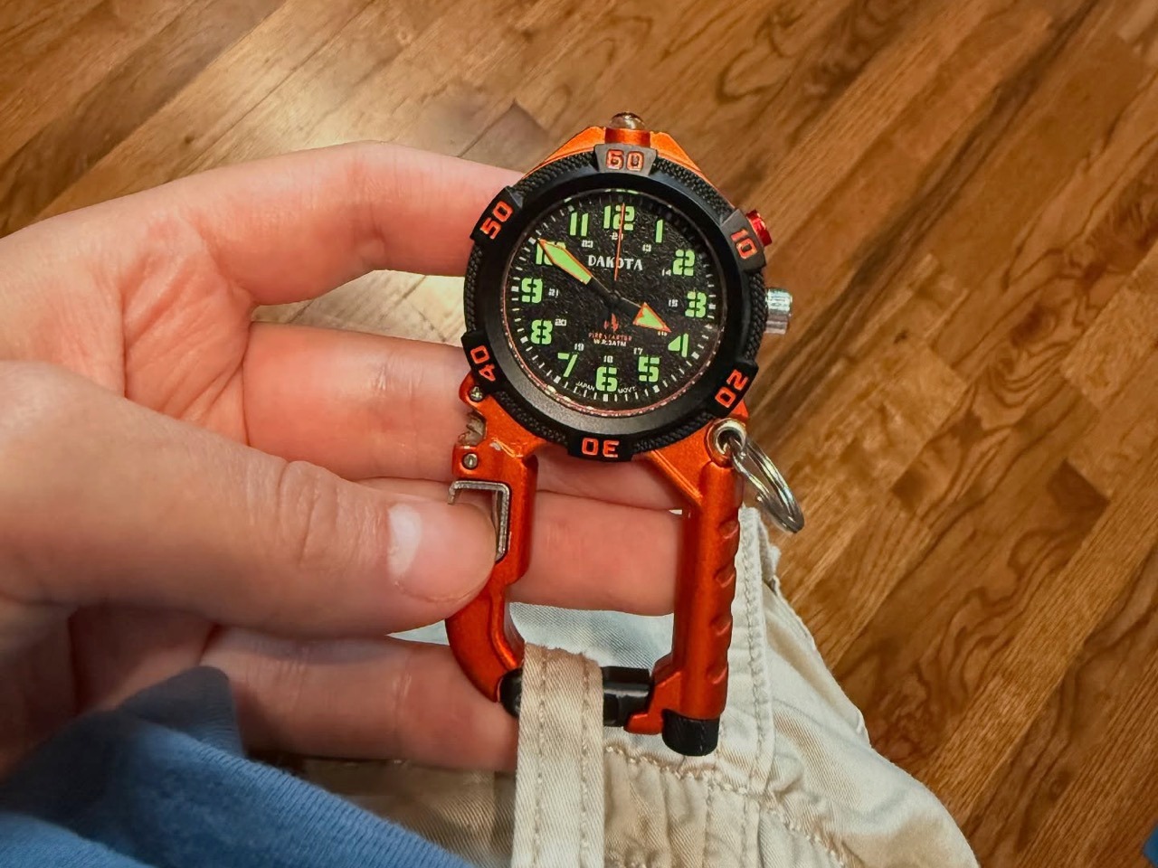 Outdoor Survival Table，Flint Clip，Fire Tools，camping outfit，