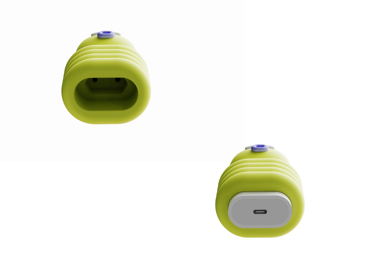 Portable power bank，Pendant-style，EDC，Creative Digital，Cartoon design，