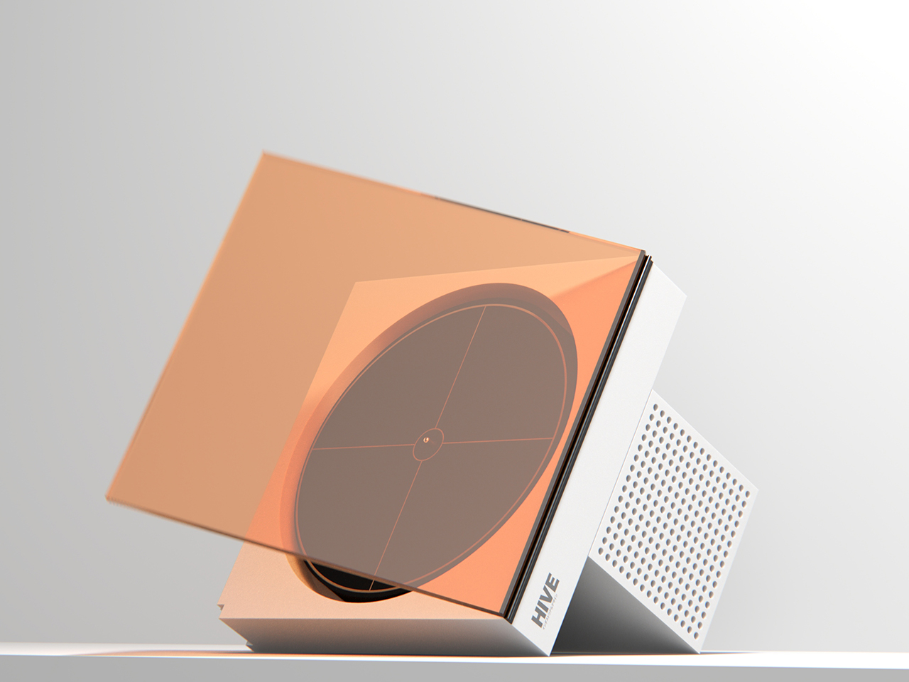 Vinyl record player，Art record player，ID Concept，Wall-mounted phono，sound aesthetics，