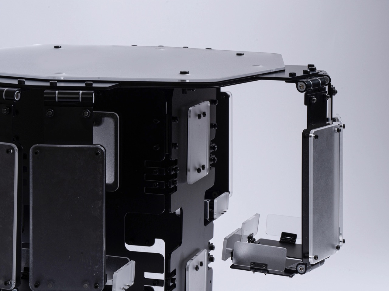 Deformed stool，Folding Side Table，Creative seat，Cyberpunk Furniture，