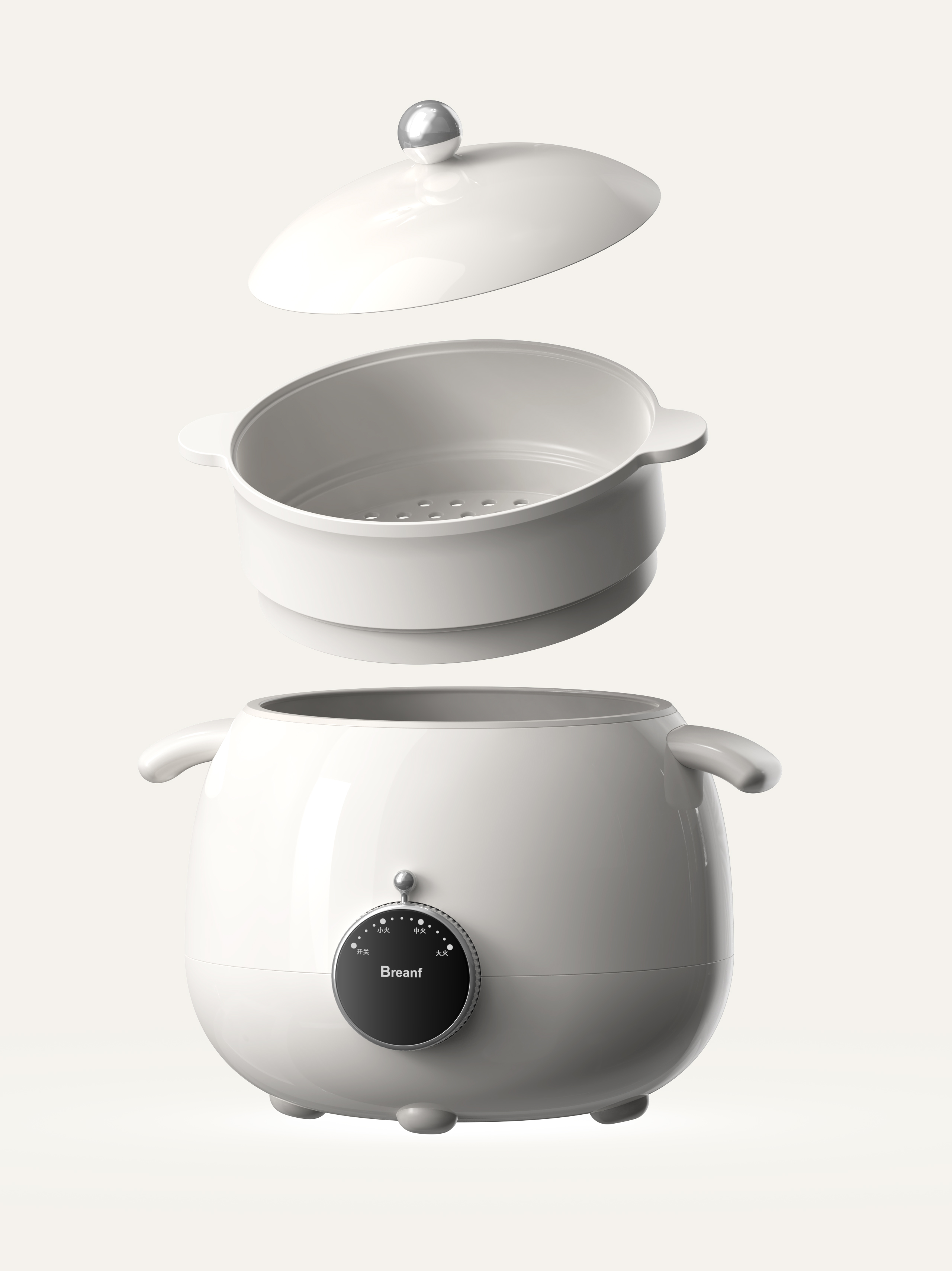 Product Design, Home Appliances, Electric Cooker, Industrial Design, Simple，