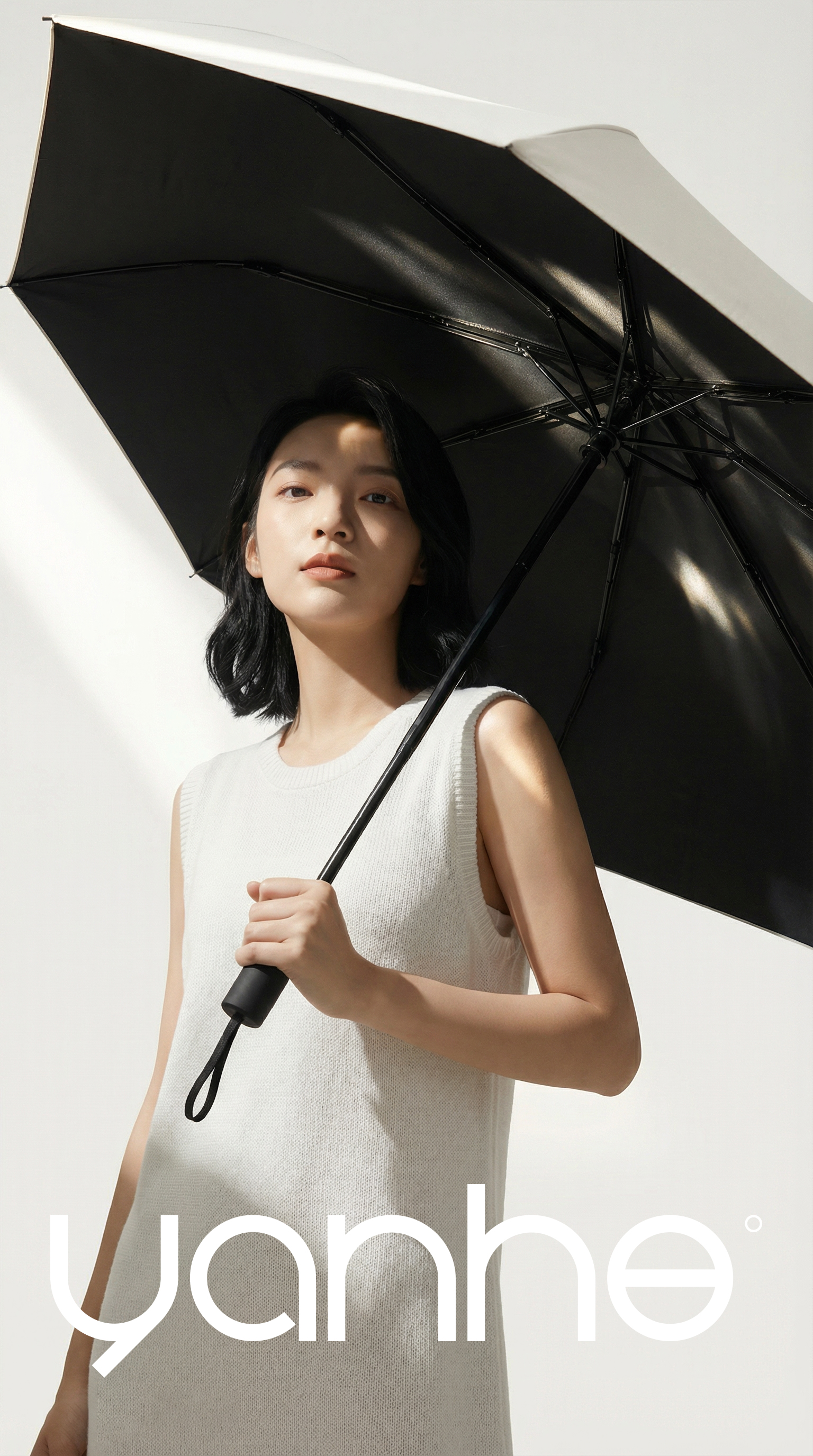 Sunshade，AI creation，AI works，Umbrella，Sunshade and sun protection，online retailers，Model business shoot，