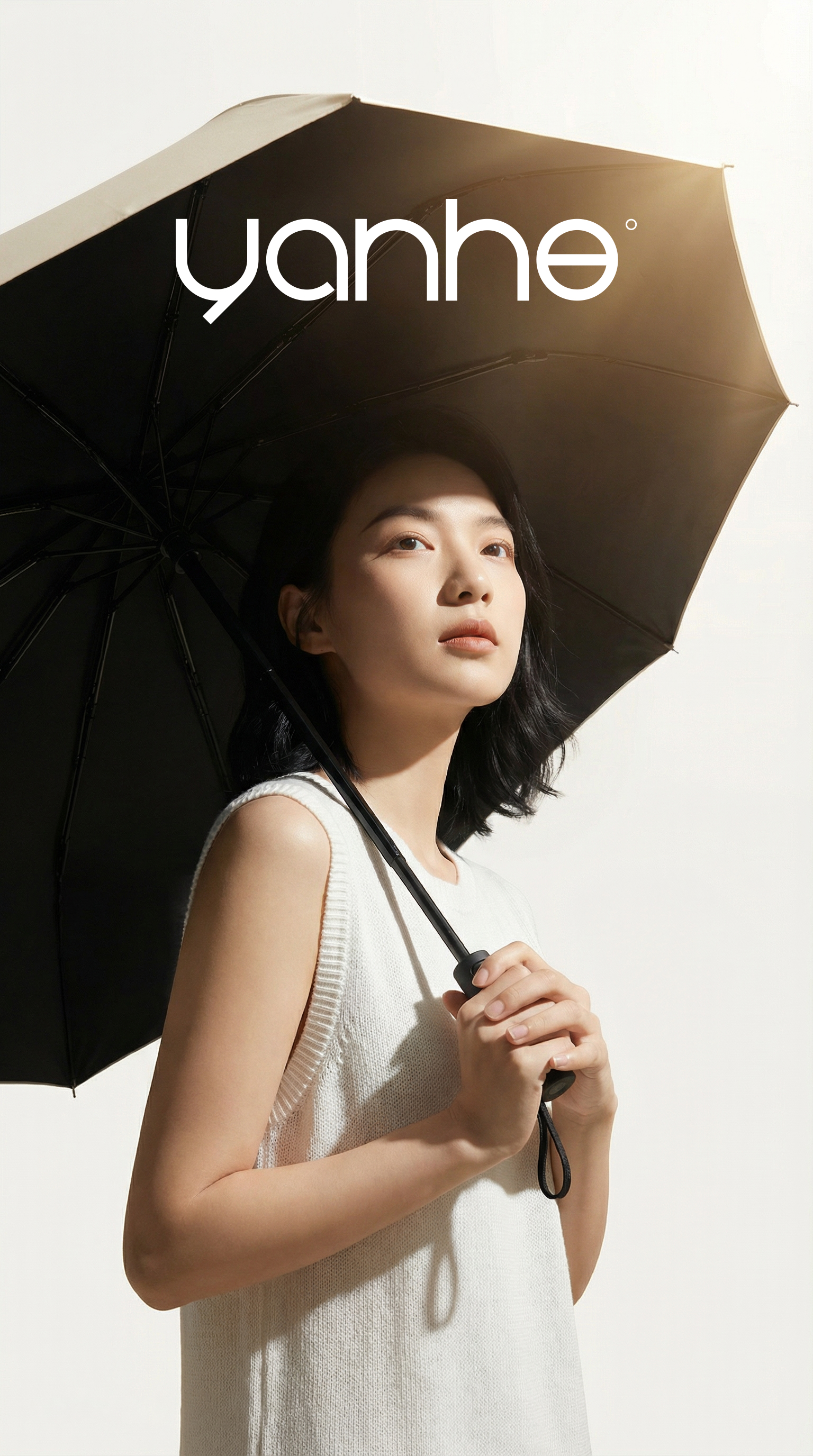 Sunshade，AI creation，AI works，Umbrella，Sunshade and sun protection，online retailers，Model business shoot，