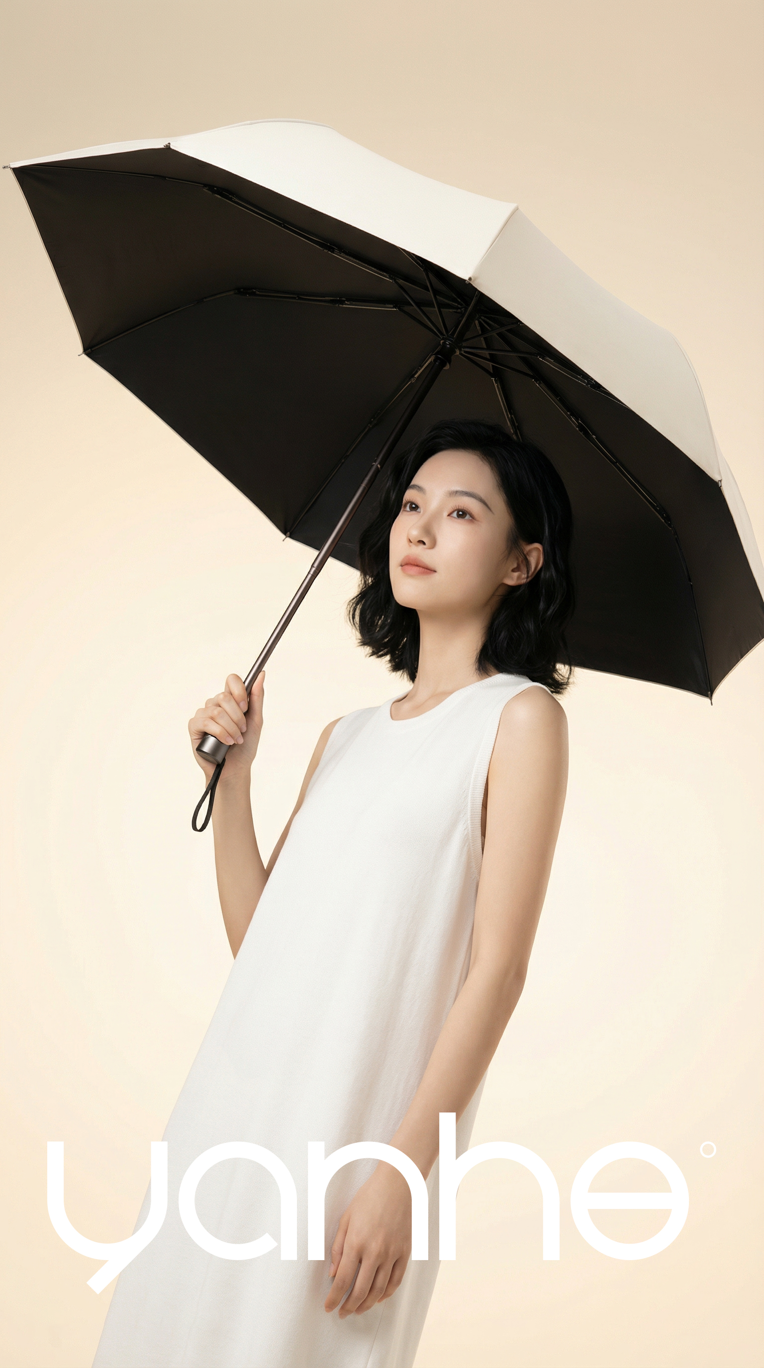 Sunshade，AI creation，AI works，Umbrella，Sunshade and sun protection，online retailers，Model business shoot，