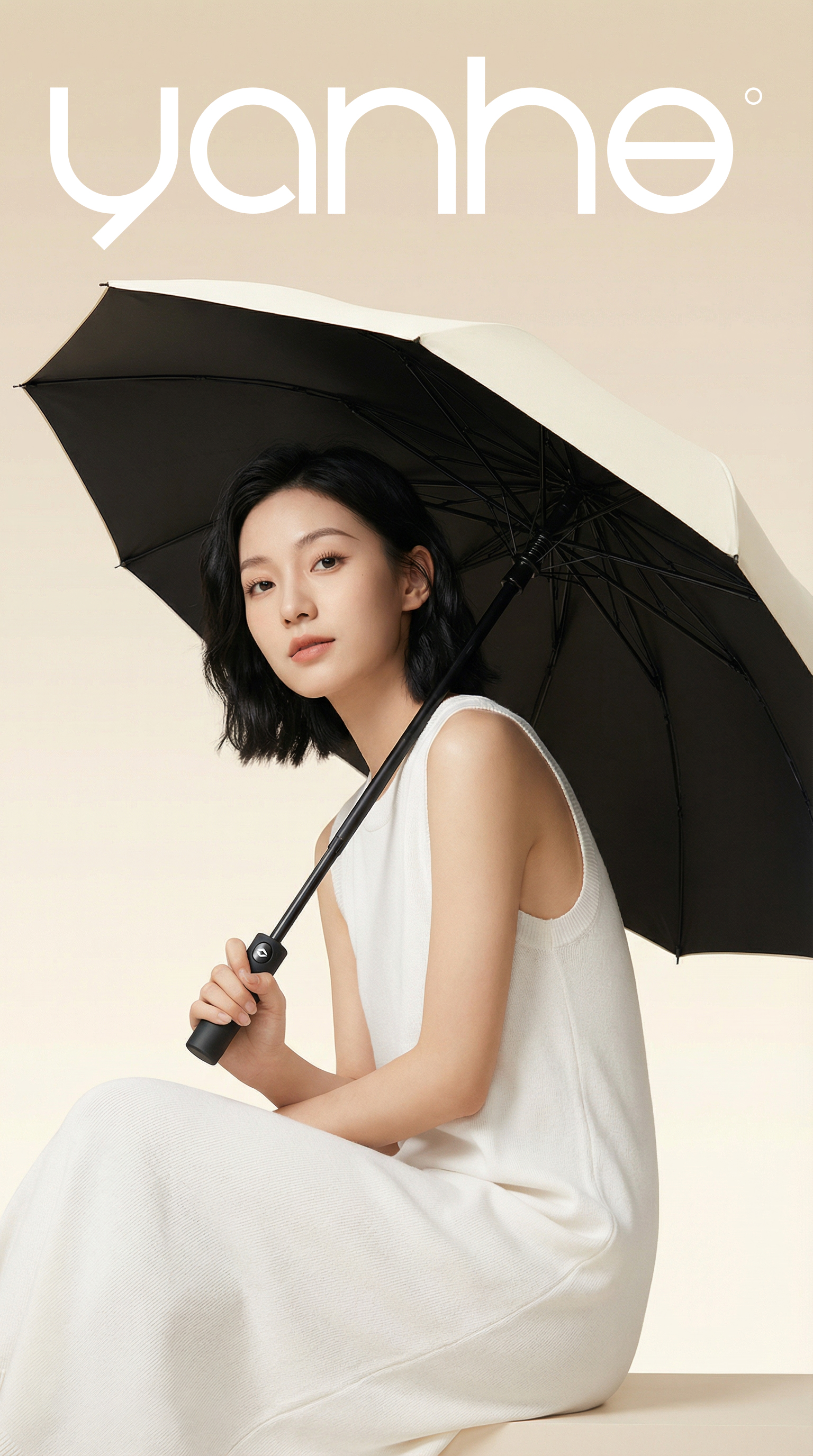 Sunshade，AI creation，AI works，Umbrella，Sunshade and sun protection，online retailers，Model business shoot，