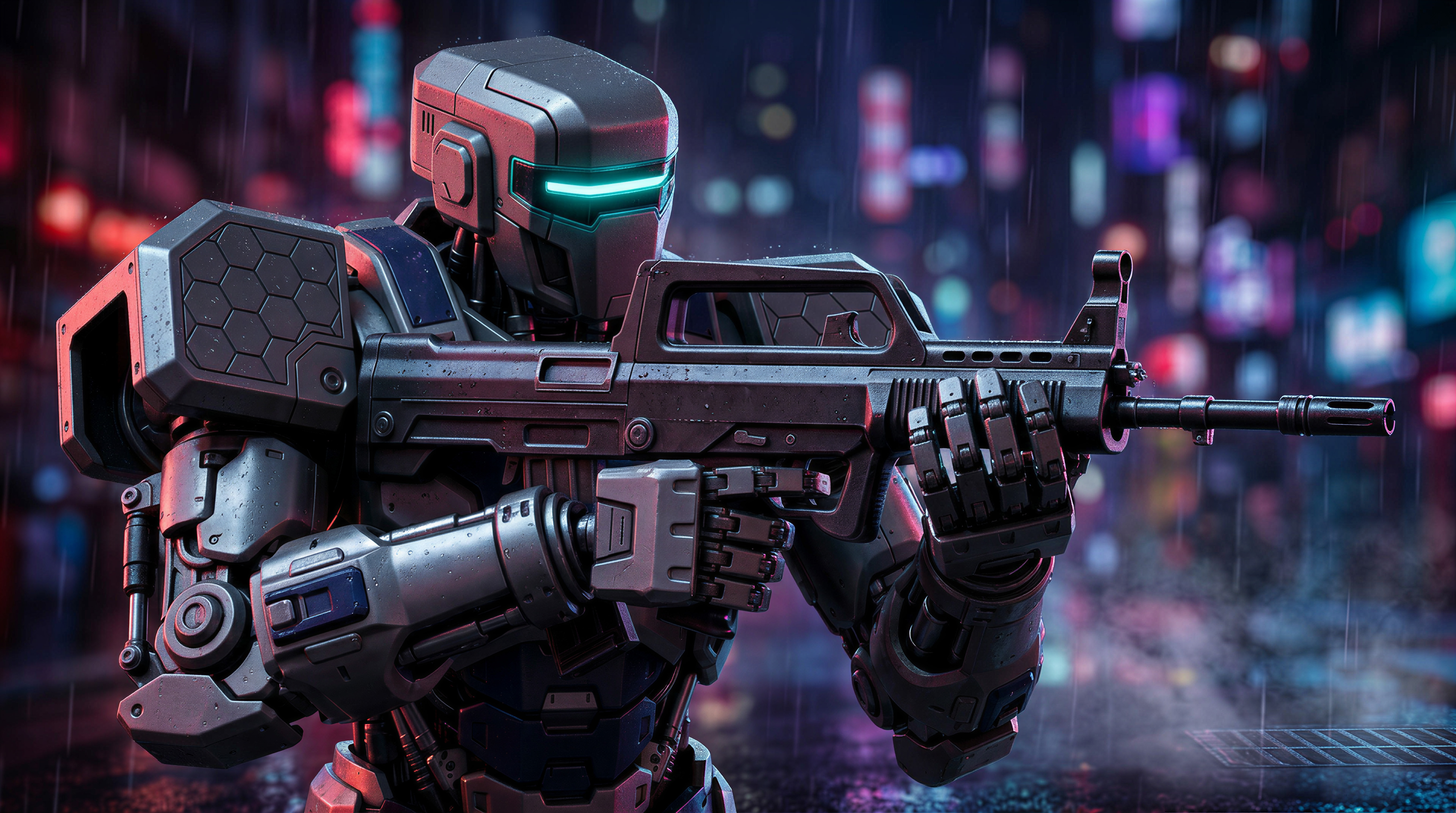 robot，Humanoid robot，Weapon，intelligent robot，ai，