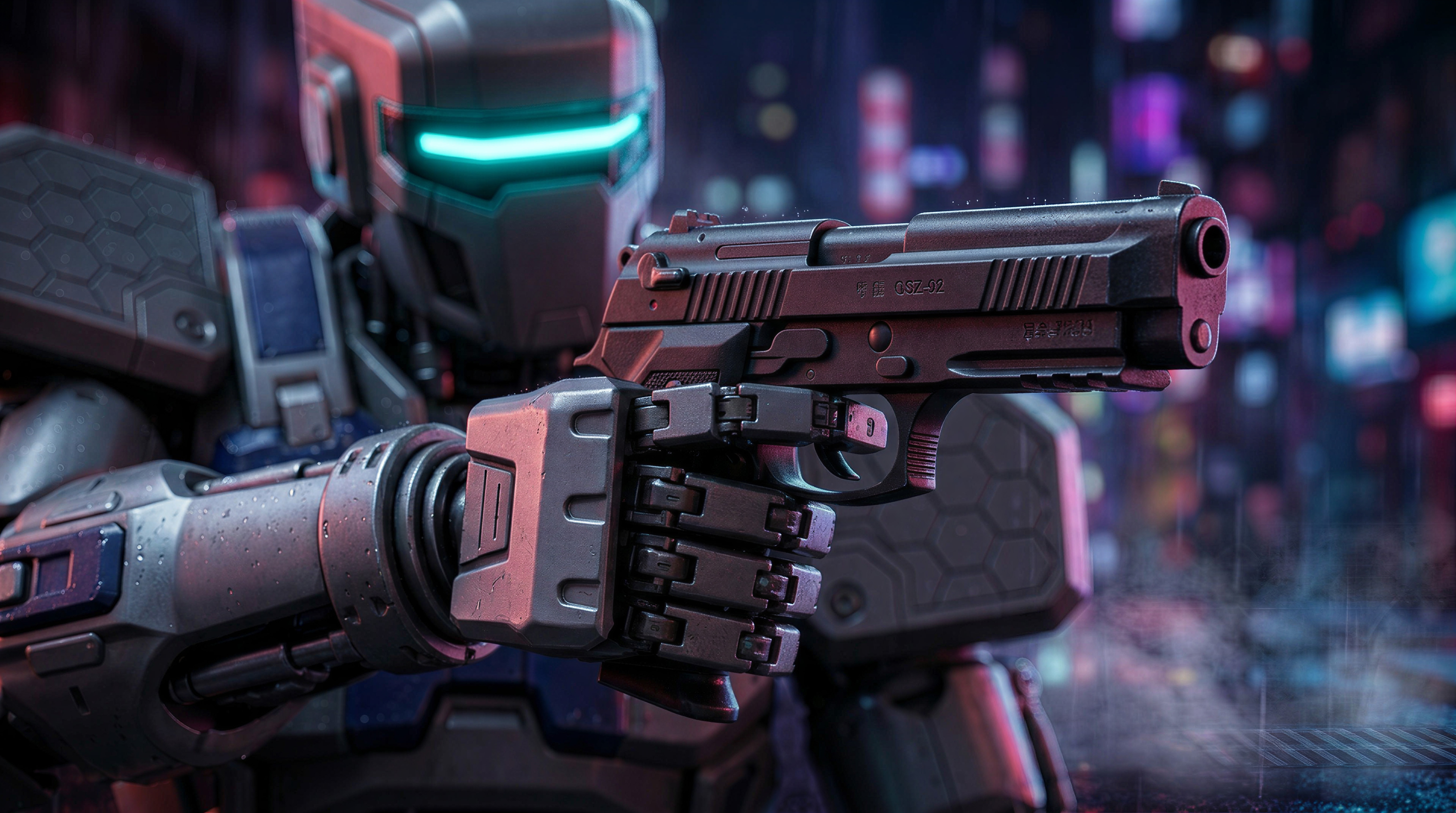 robot，Humanoid robot，Weapon，intelligent robot，ai，