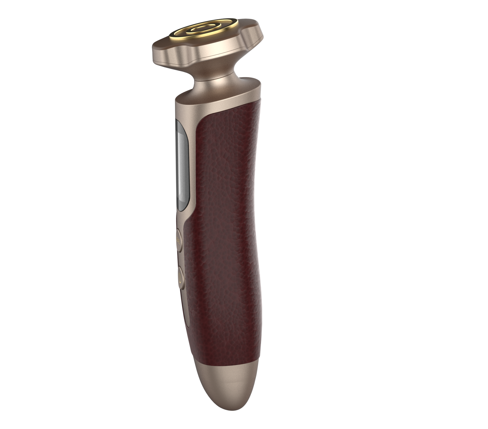 Beauty instrument, coated leather, industrial design, original，