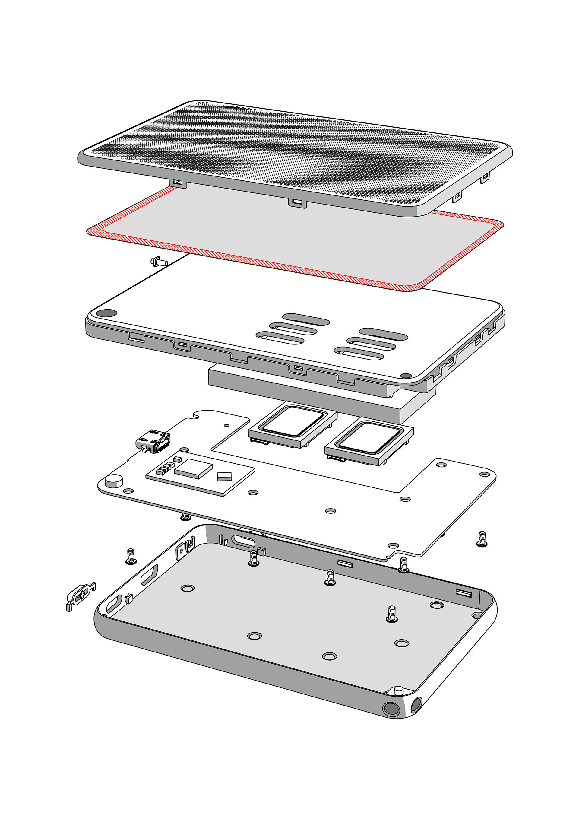 Ultra-thin speaker, card speaker，