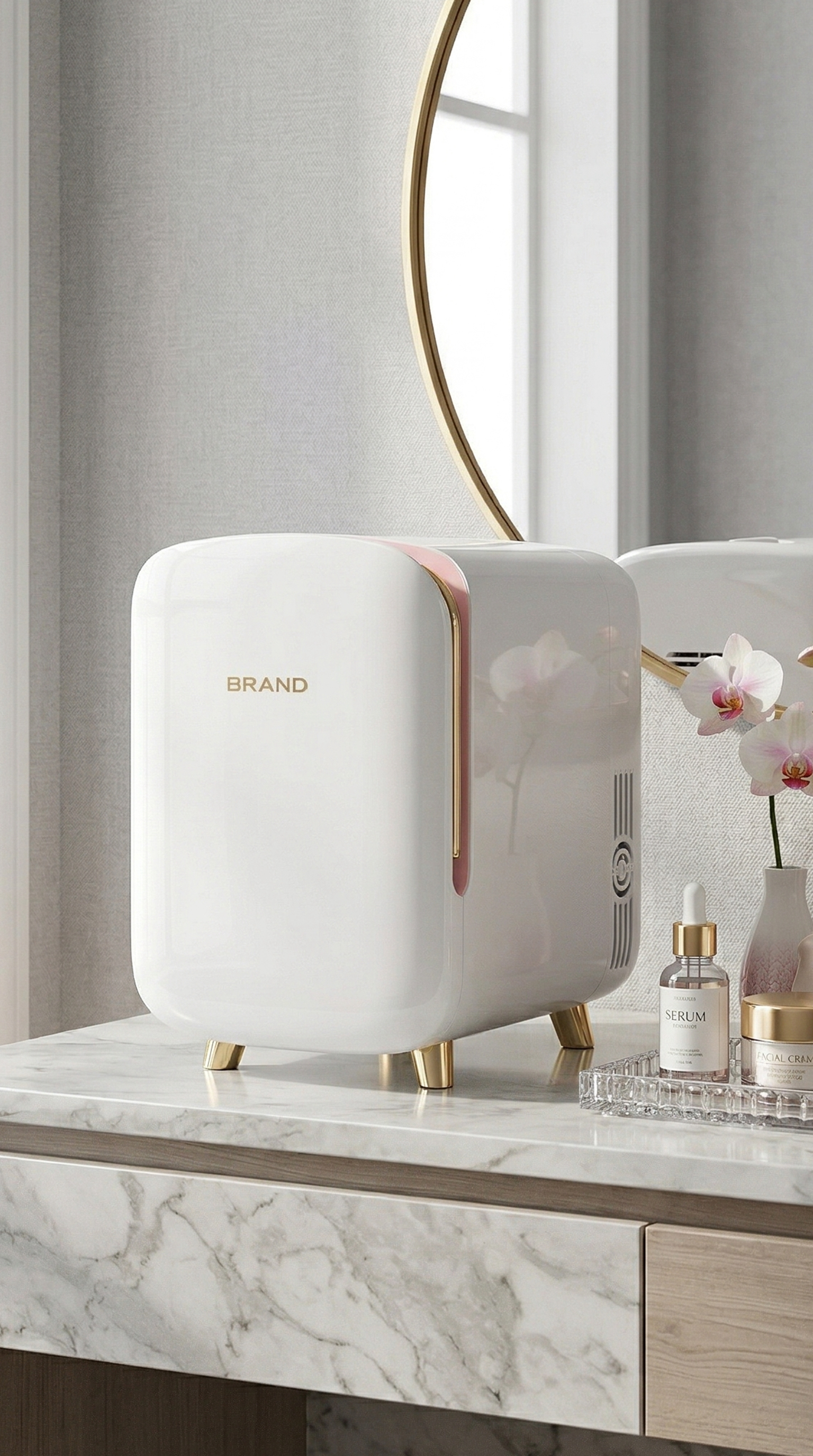 cosmetics refrigerator，small home appliances，Appliance appearance，Beauty Makeup，industrial design，product design，