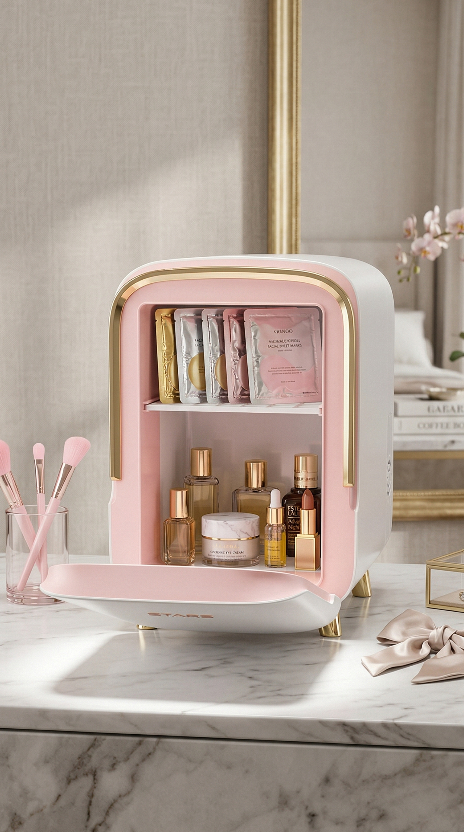 cosmetics refrigerator，small home appliances，Appliance appearance，Beauty Makeup，industrial design，product design，