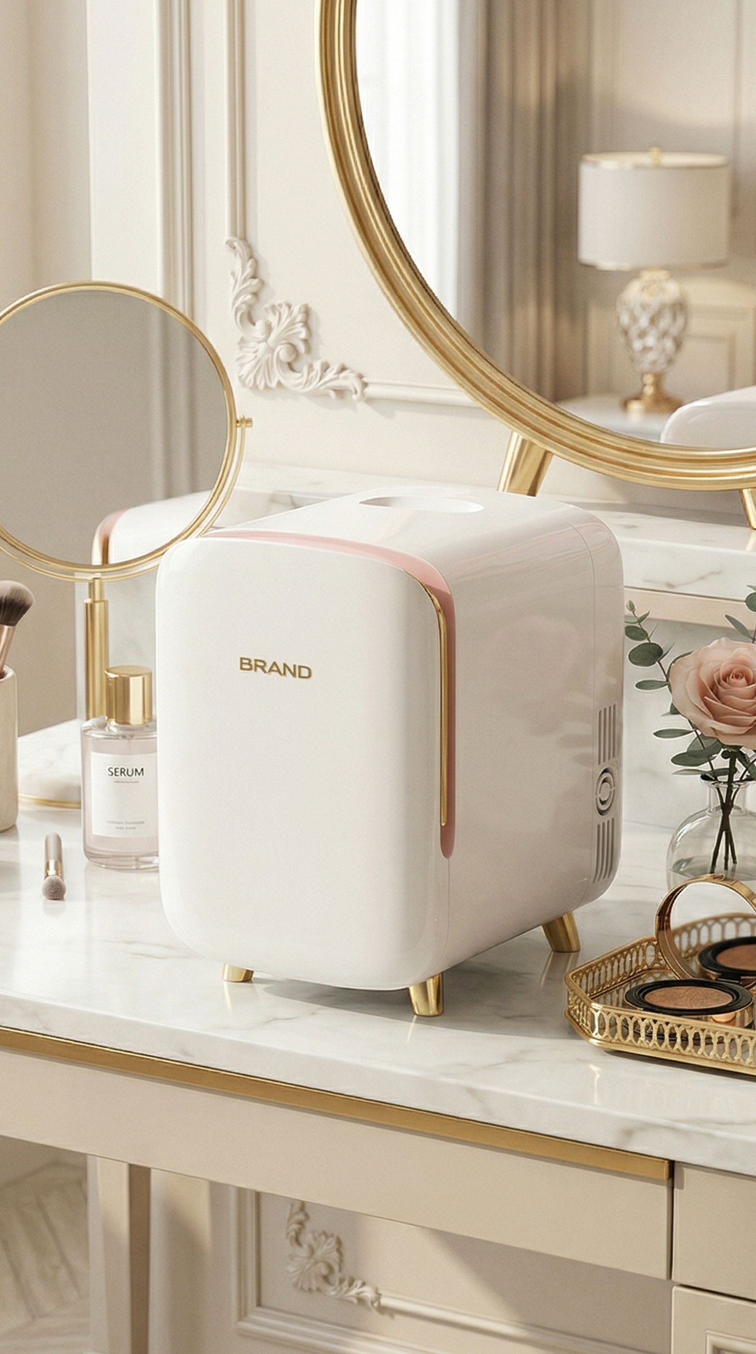 cosmetics refrigerator，small home appliances，Appliance appearance，Beauty Makeup，industrial design，product design，