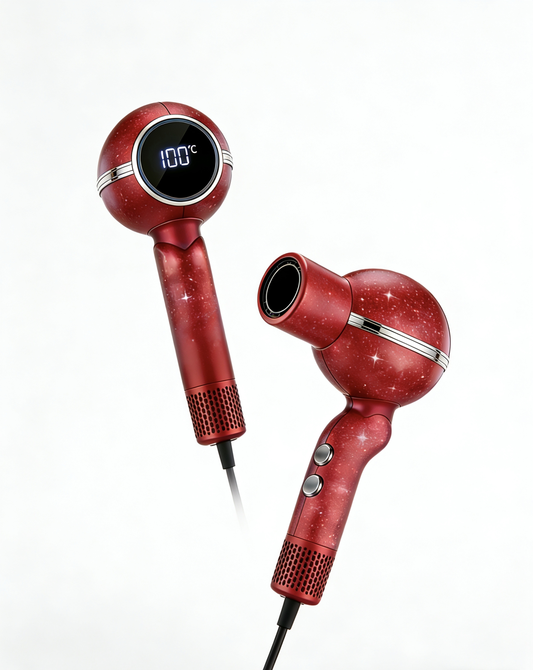 High speed hair dryer，star，starry sky，anion，Temperature-controlled hair care，