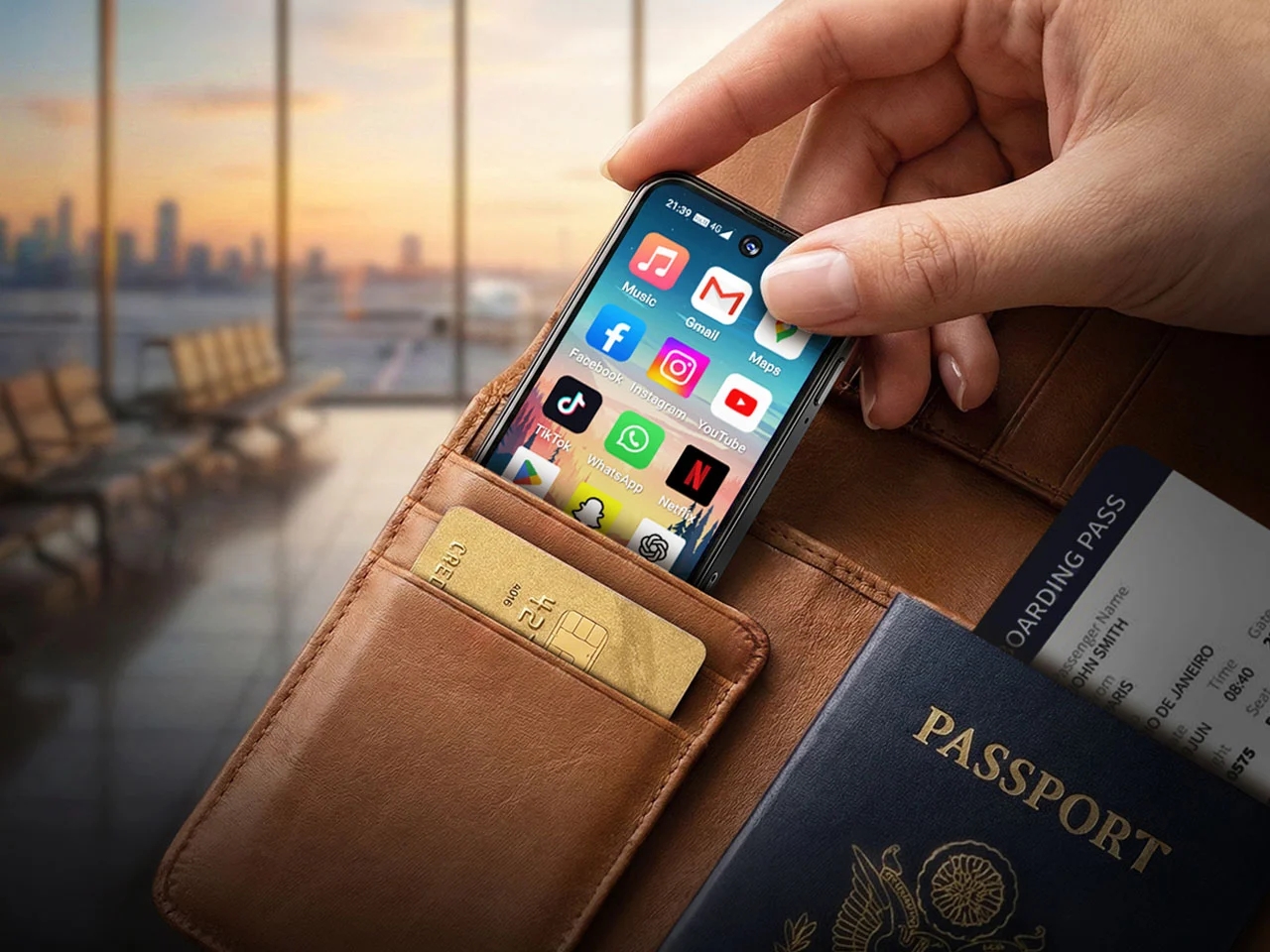 Minimalist phone，Light weight，4G Portable，NanoPhone Pro，