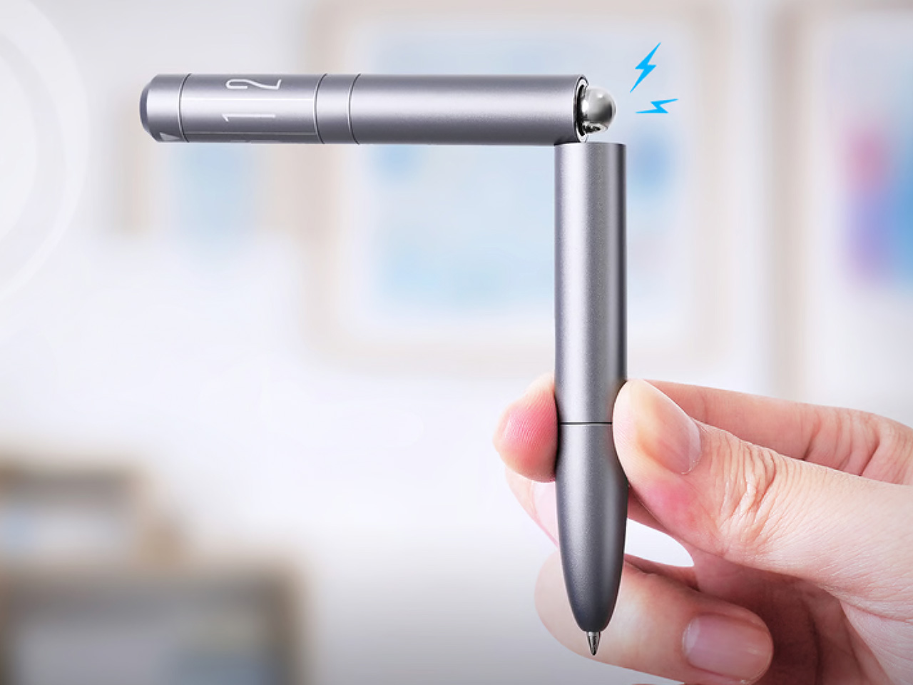 Decompression pen，titanium alloy，SPINNX，Aviation Class，EDC pen，