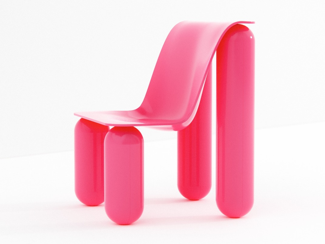 Inflatable visual seat，Solid Furniture，Creative seat，Balloon inspiration，Boop，