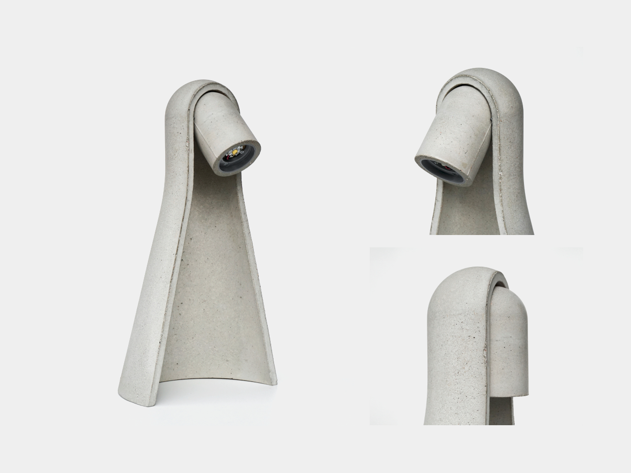 Mikka Table Lamp，concrete，Creative lamps，Non-coarse wild wind furniture，