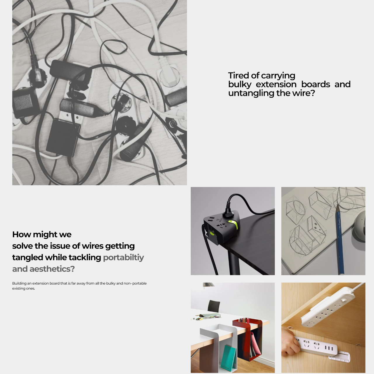 Xtend，Mobile office accessories，Desktop charging，Portable insert row，