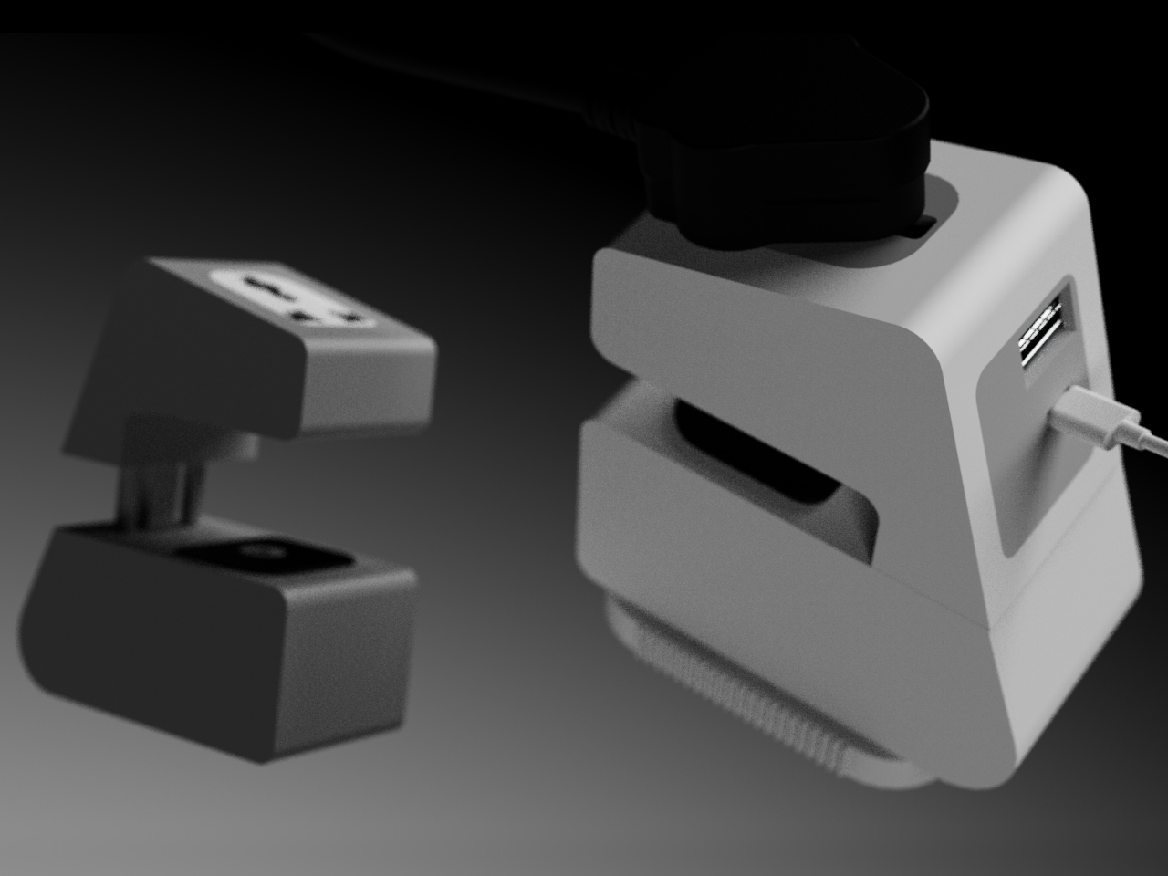 Xtend，Mobile office accessories，Desktop charging，Portable insert row，