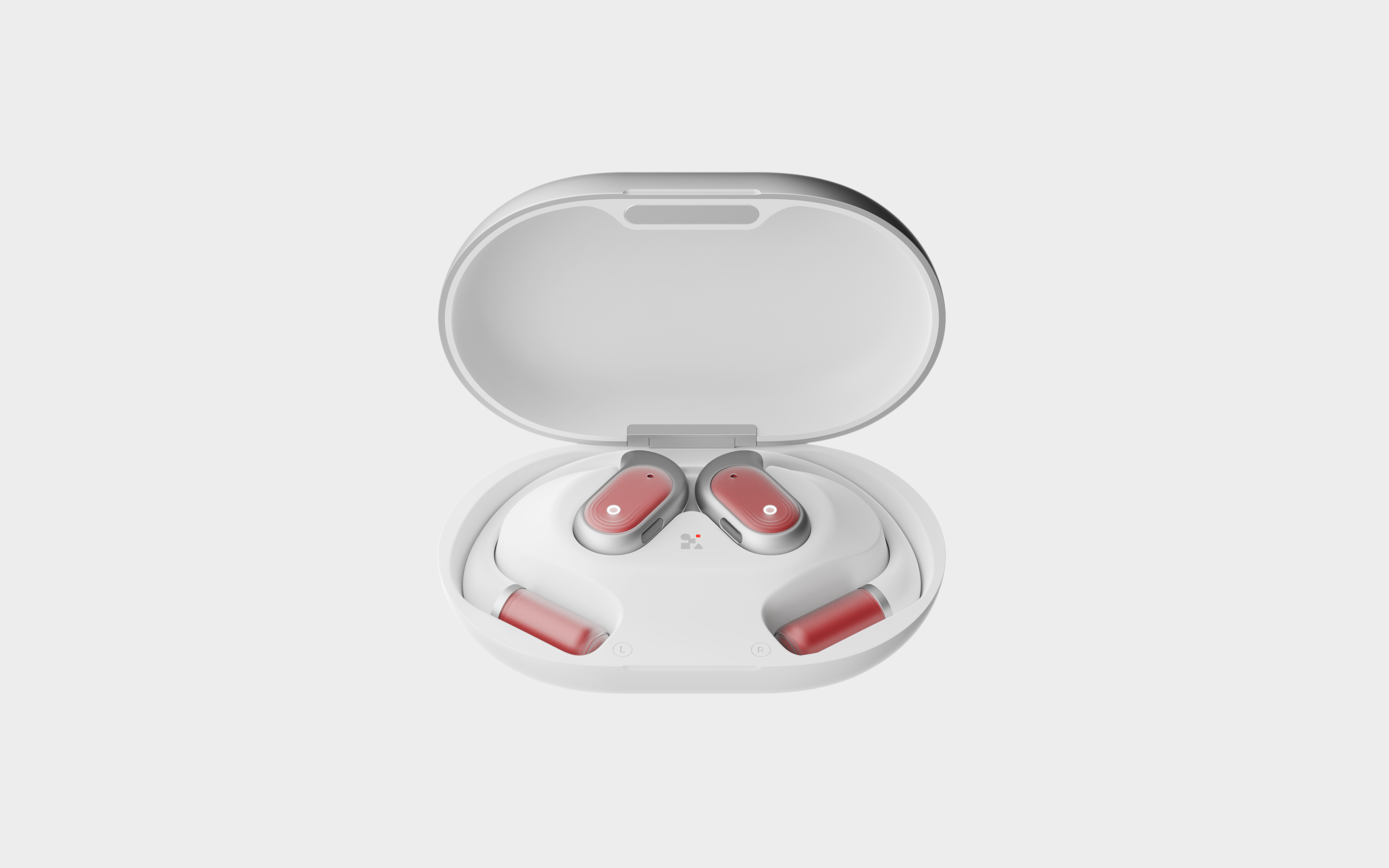 Liquid foundation or lipstick headphones，Ear hanging type earphone，3C digital products，Design inspiration，