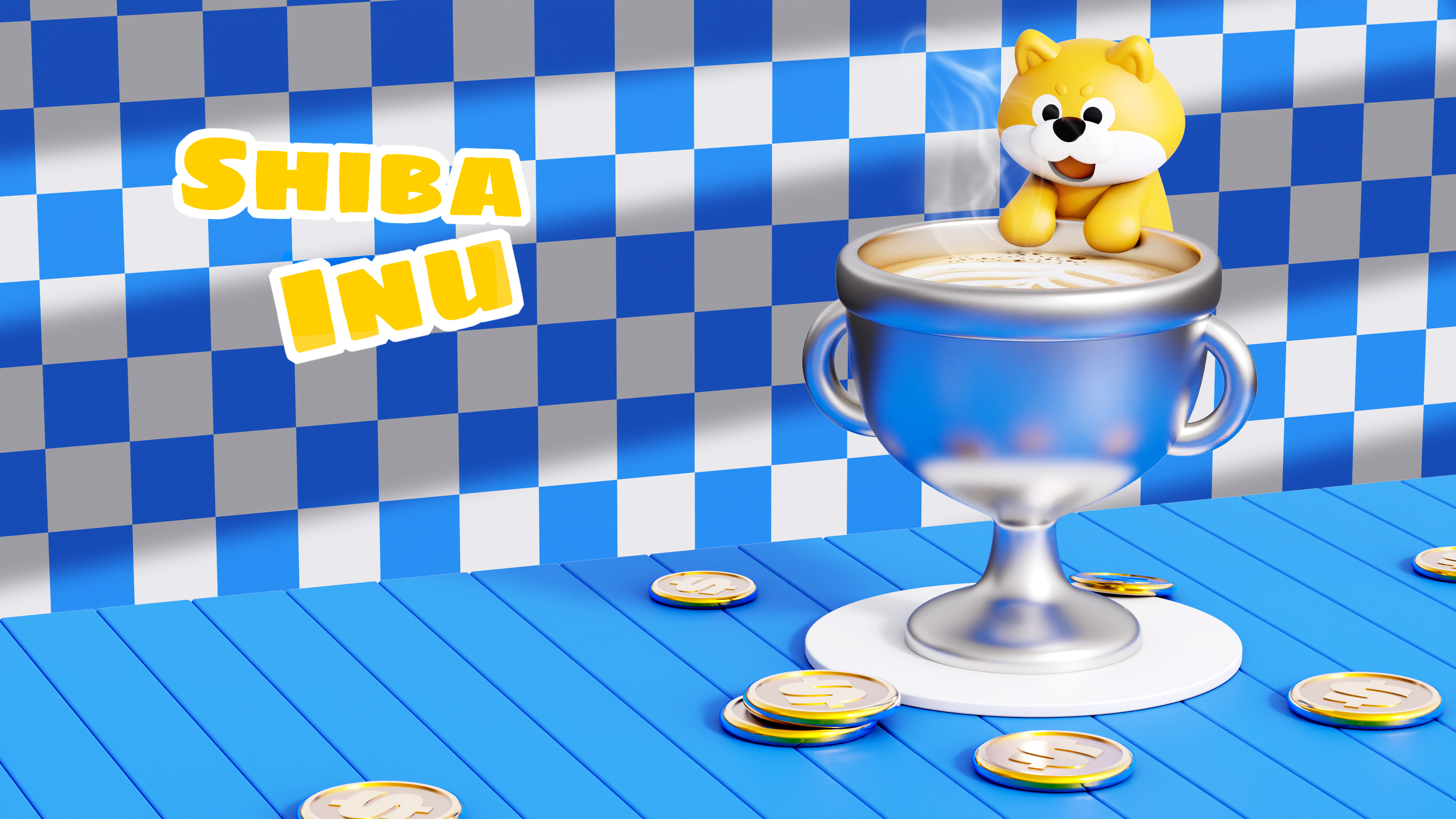 Cup hanging，Shiba Inu，cooling，Fan，Animal Party，