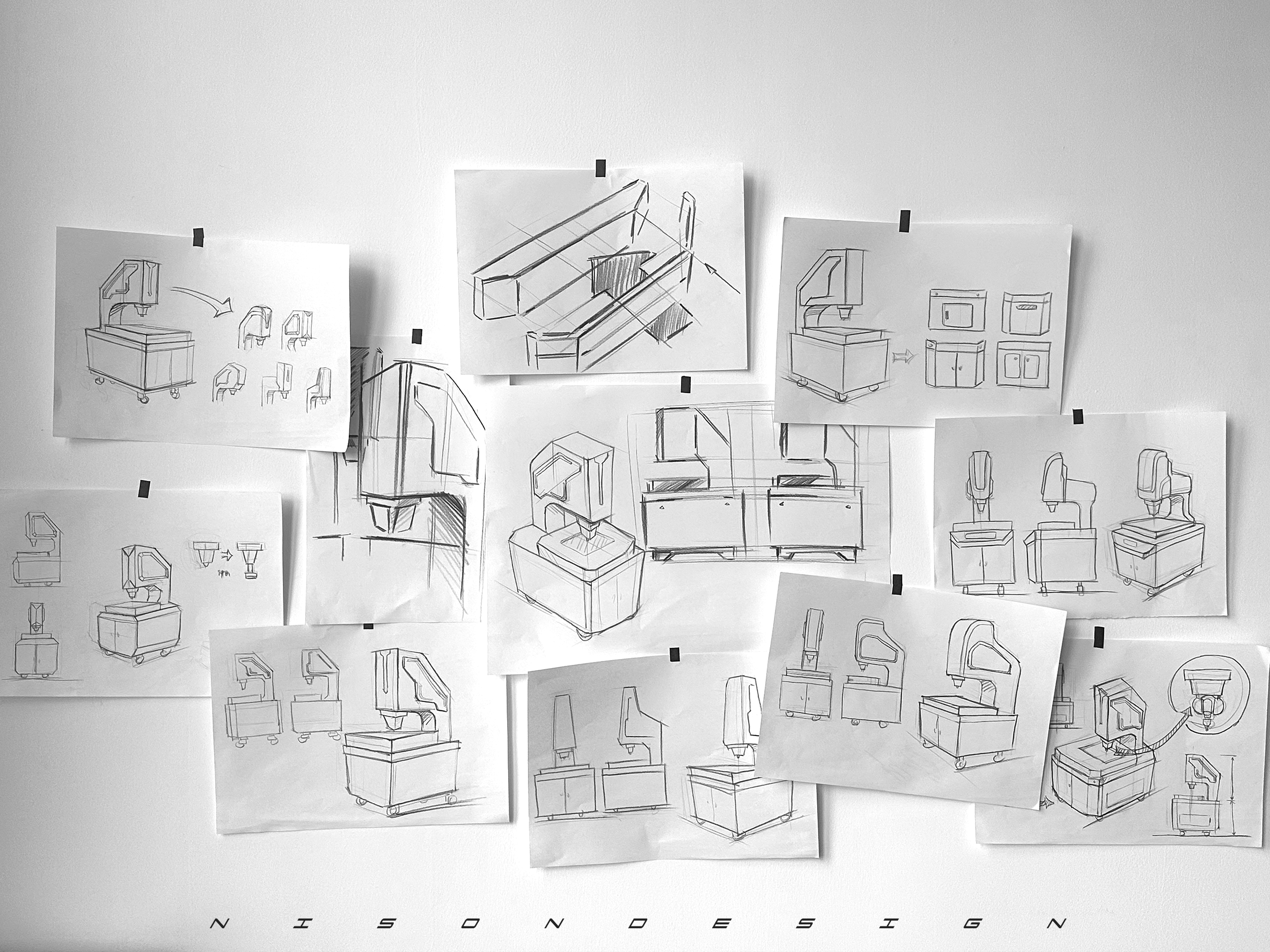 industrial design，Appearance design，coordinate measuring instrument，