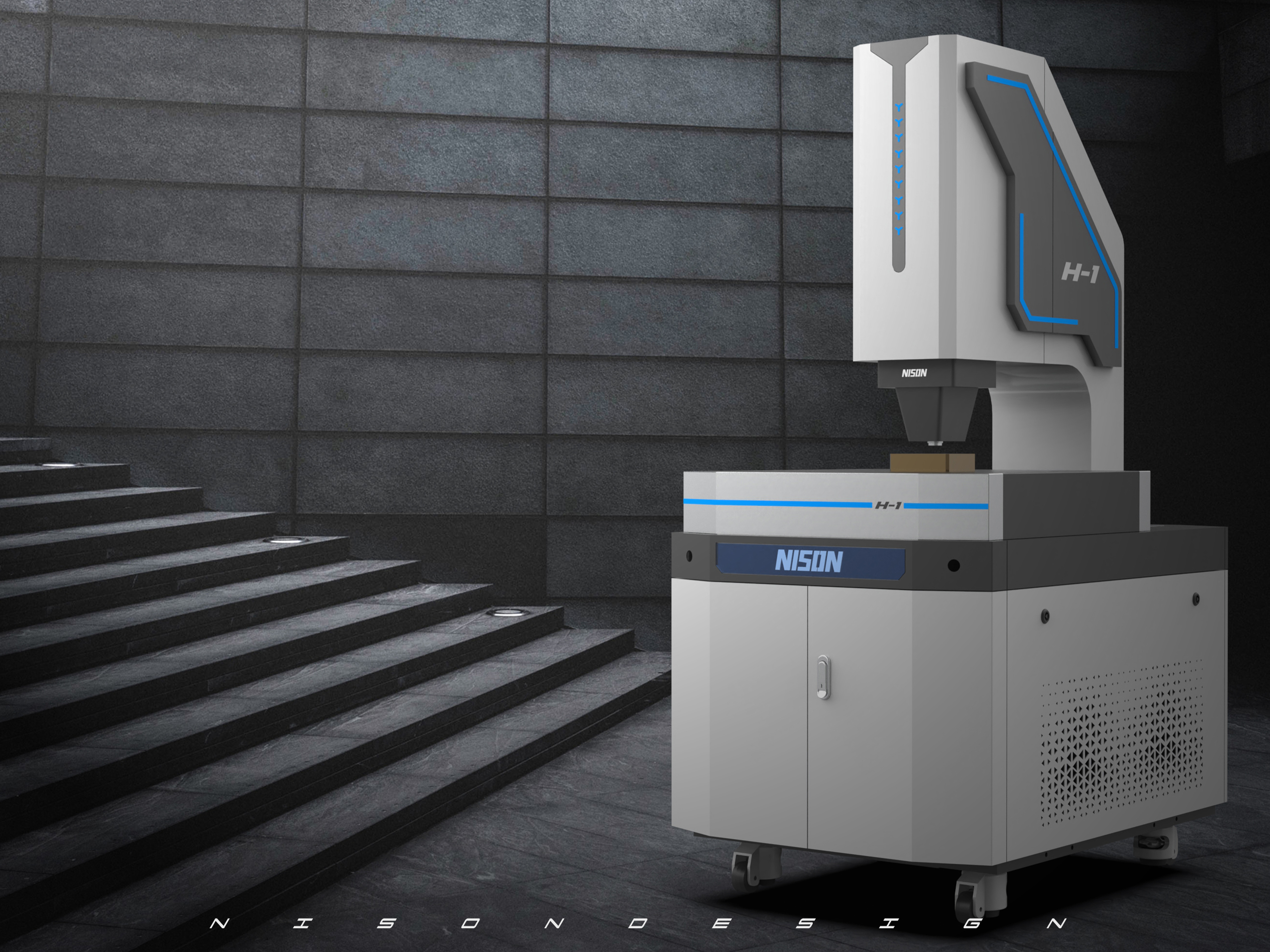 industrial design，Appearance design，coordinate measuring instrument，